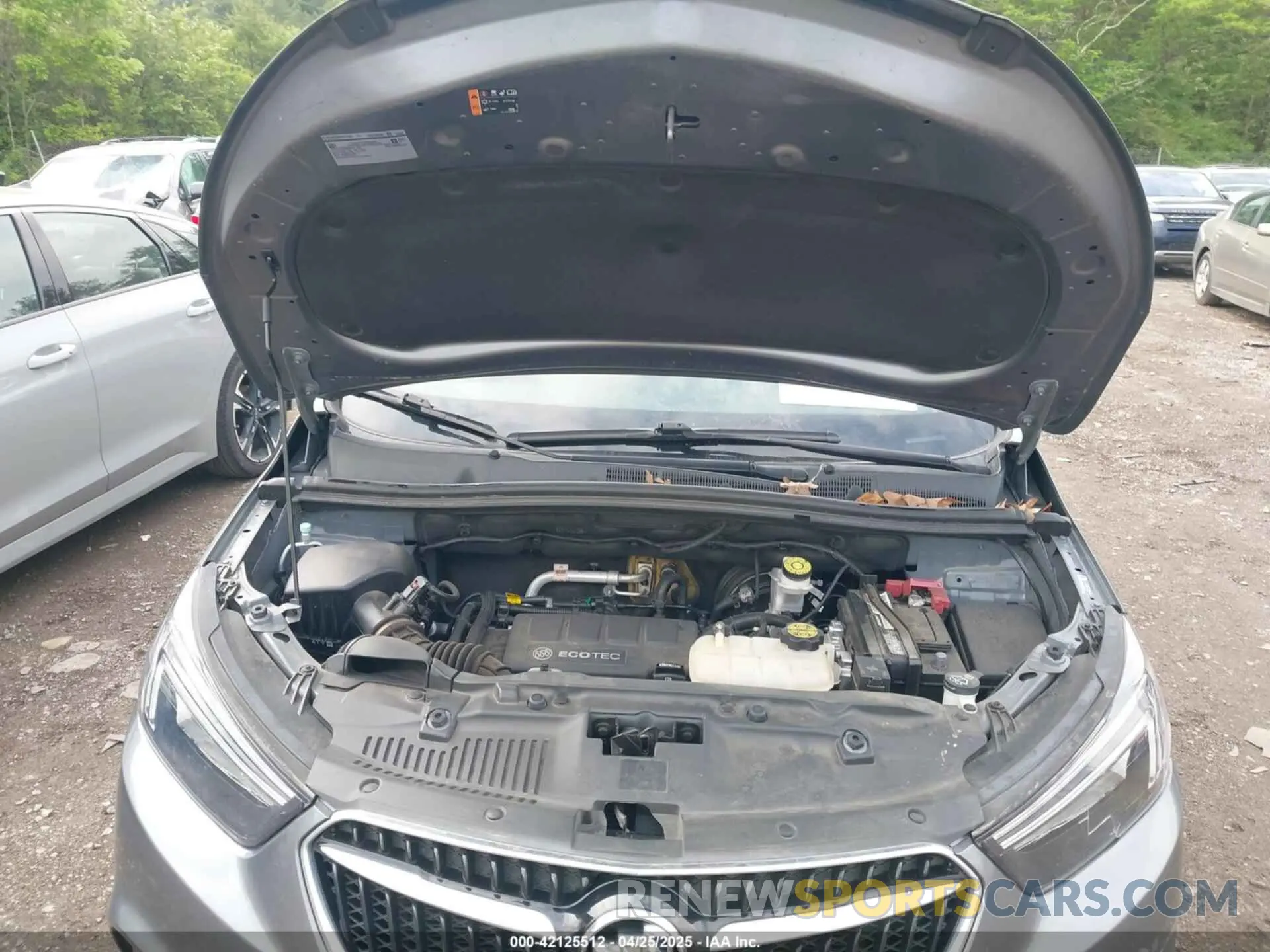 10 Фотография поврежденного автомобиля KL4CJASB4KA835826 BUICK ENCORE 2019