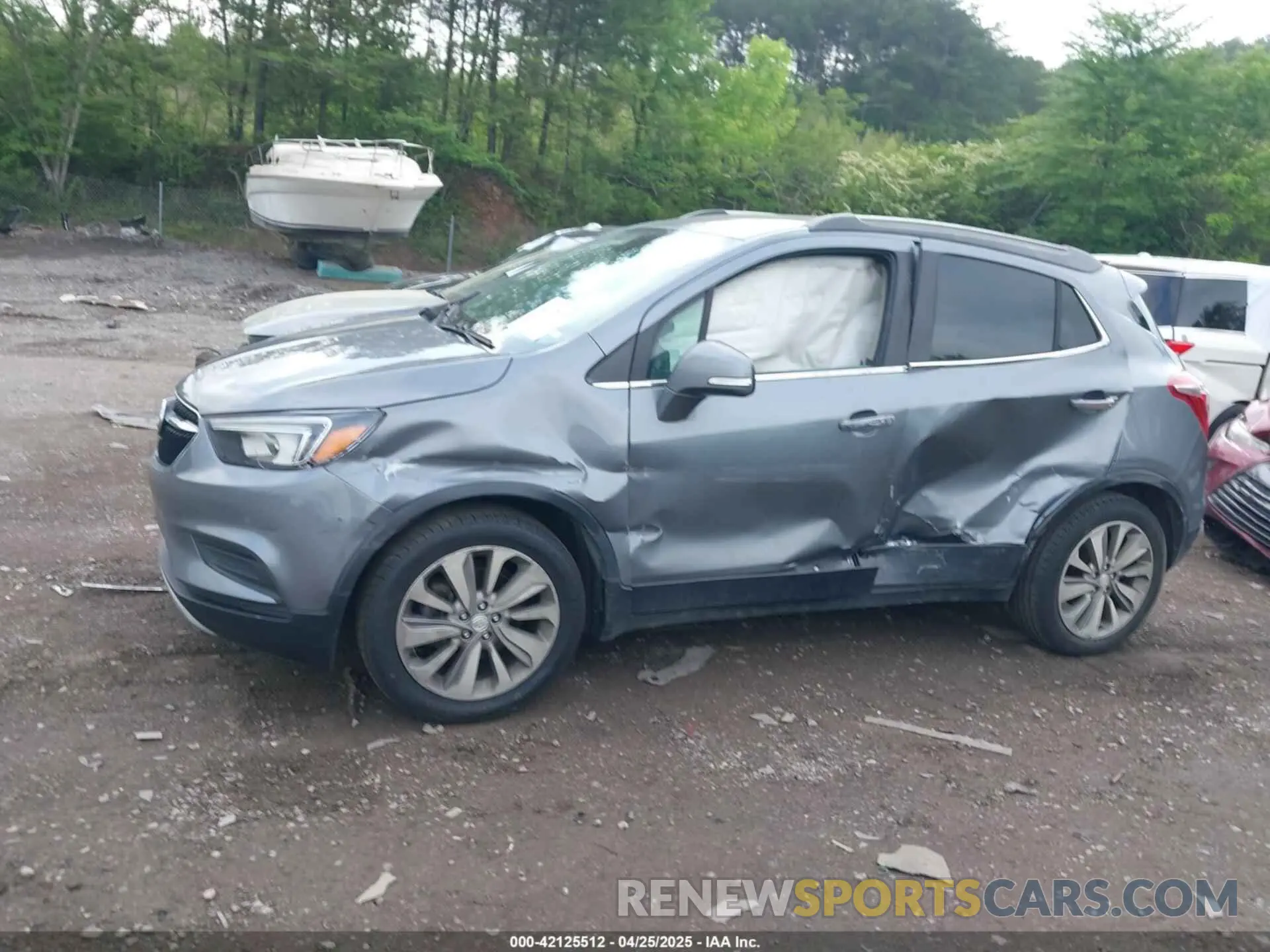 6 Фотография поврежденного автомобиля KL4CJASB4KA835826 BUICK ENCORE 2019