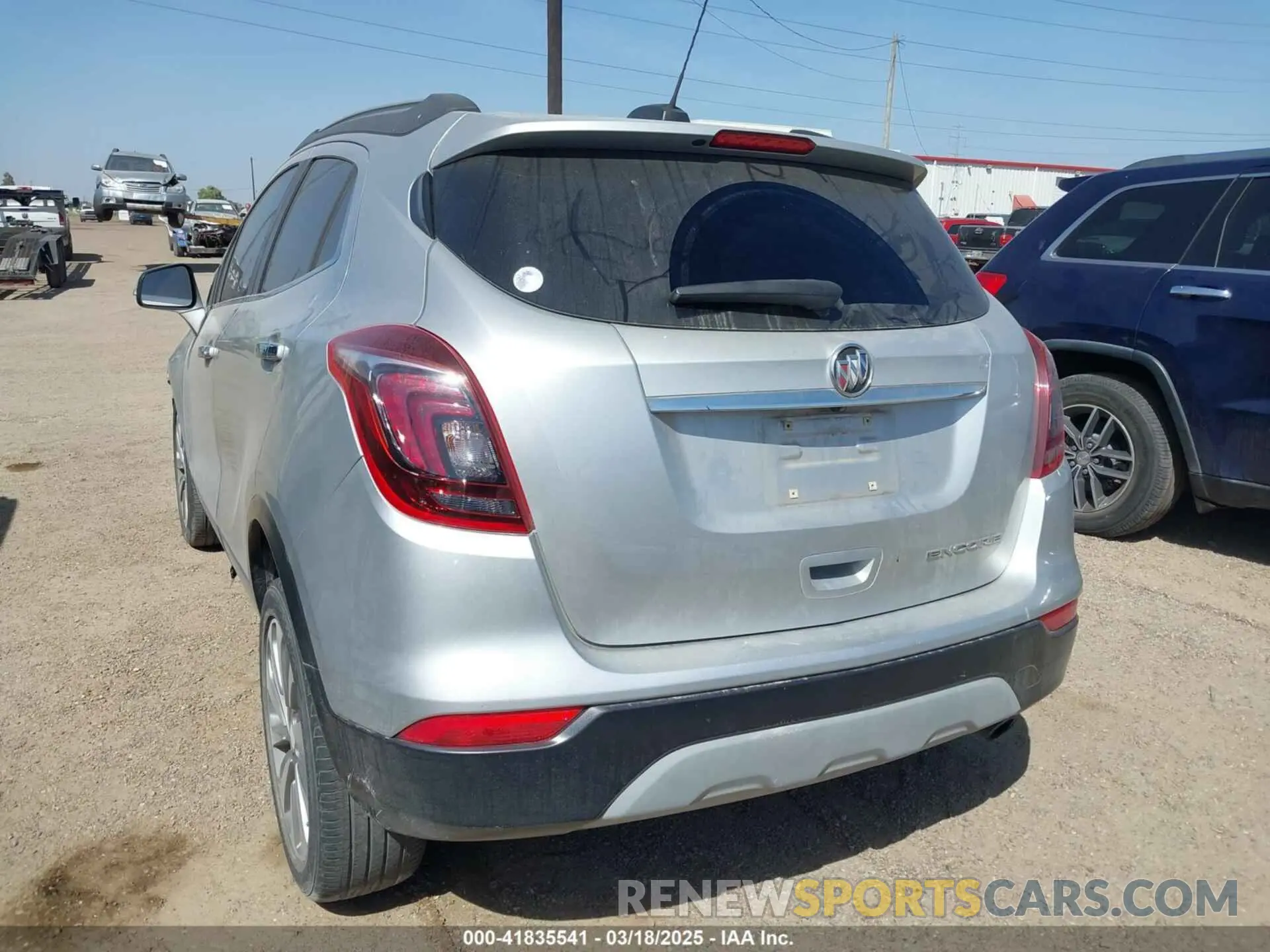 3 Photograph of a damaged car KL4CJASB4KB709627 BUICK ENCORE 2019
