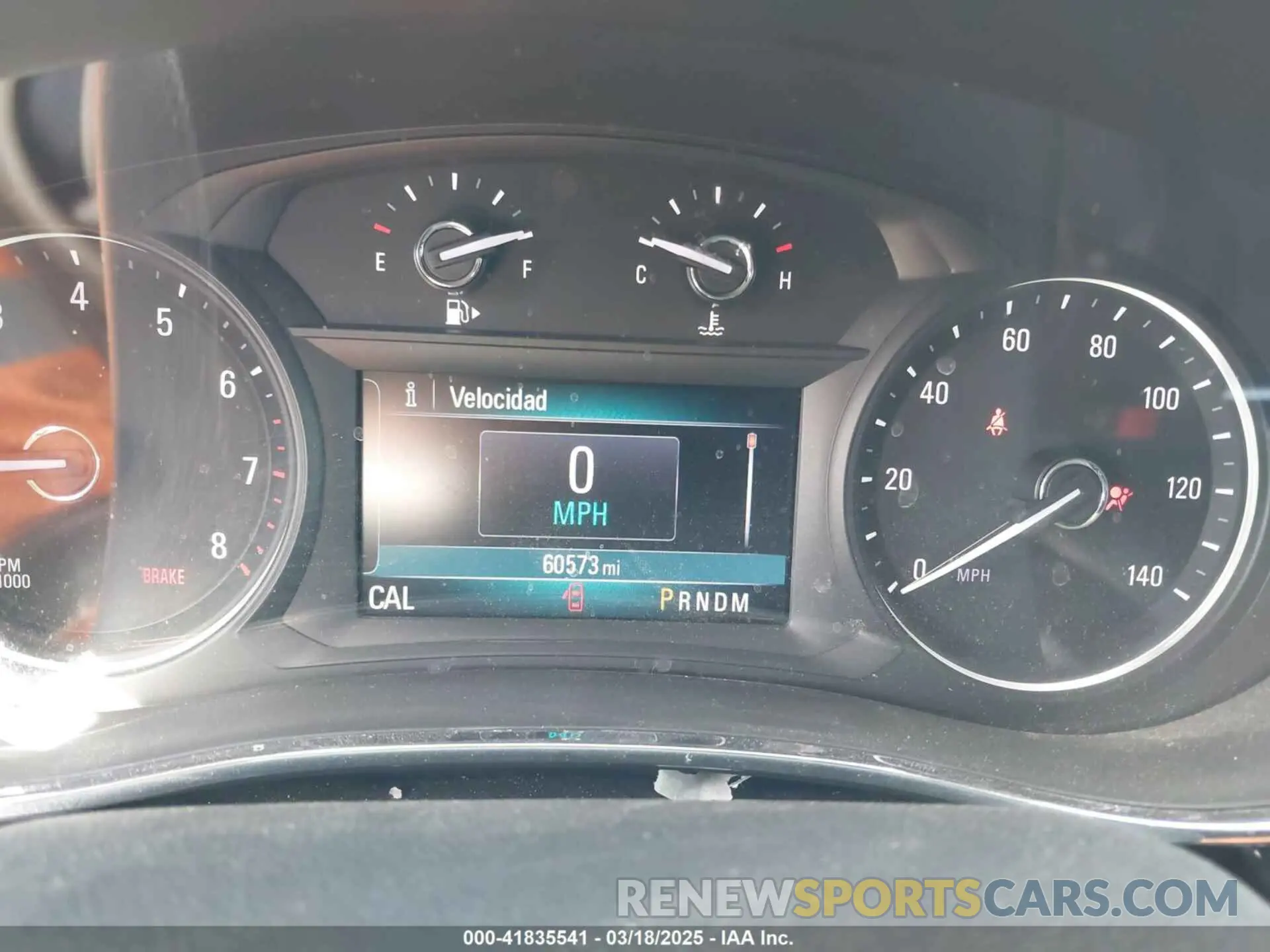 7 Photograph of a damaged car KL4CJASB4KB709627 BUICK ENCORE 2019