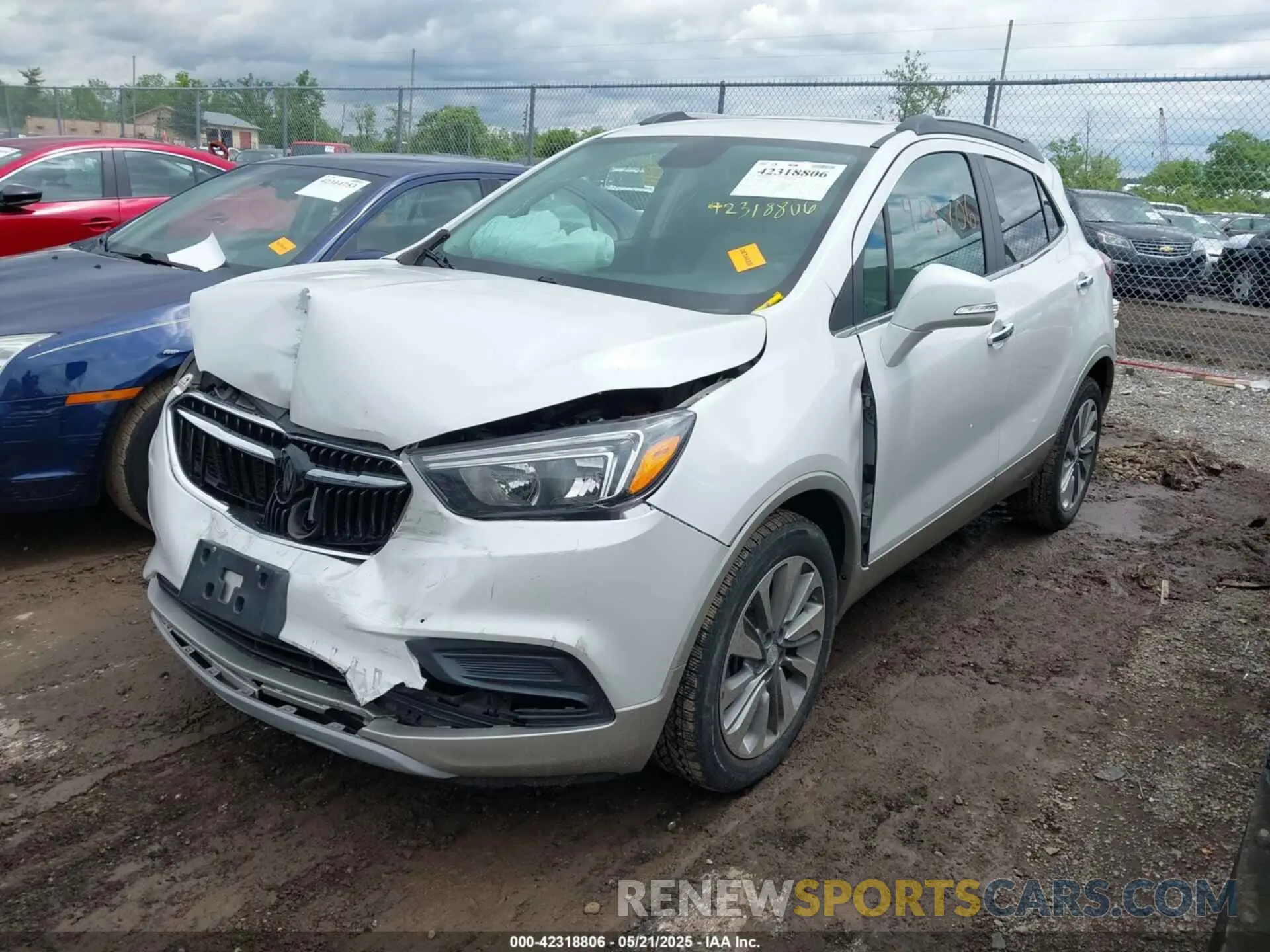 2 Photograph of a damaged car KL4CJASB4KB713158 BUICK ENCORE 2019