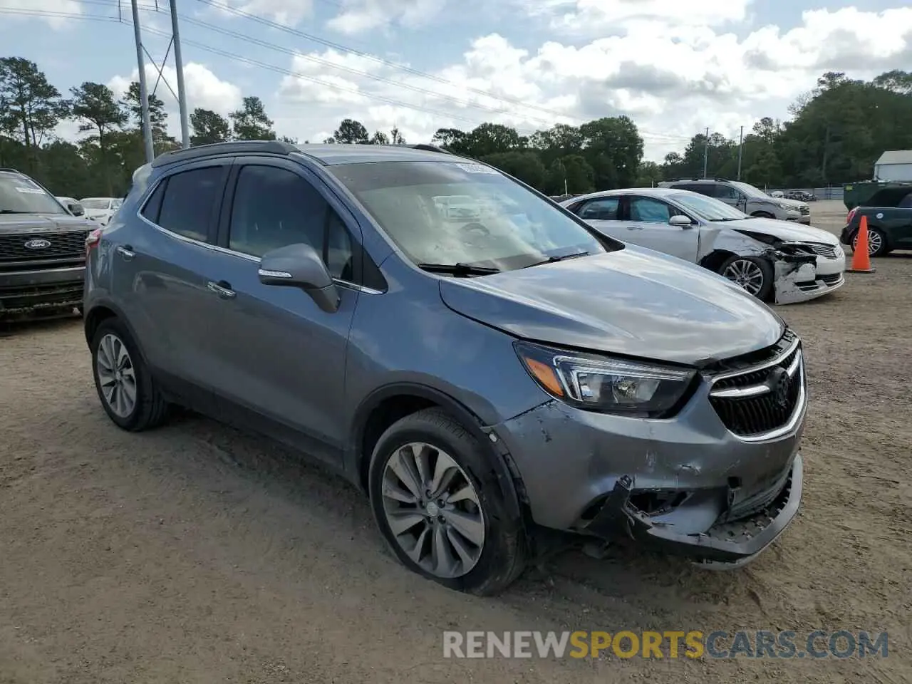4 Photograph of a damaged car KL4CJASB4KB718358 BUICK ENCORE 2019