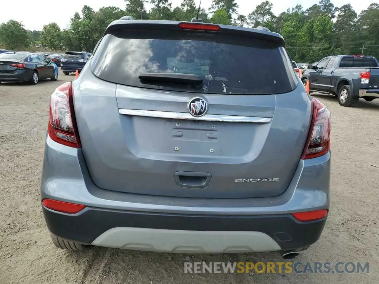 6 Photograph of a damaged car KL4CJASB4KB718358 BUICK ENCORE 2019