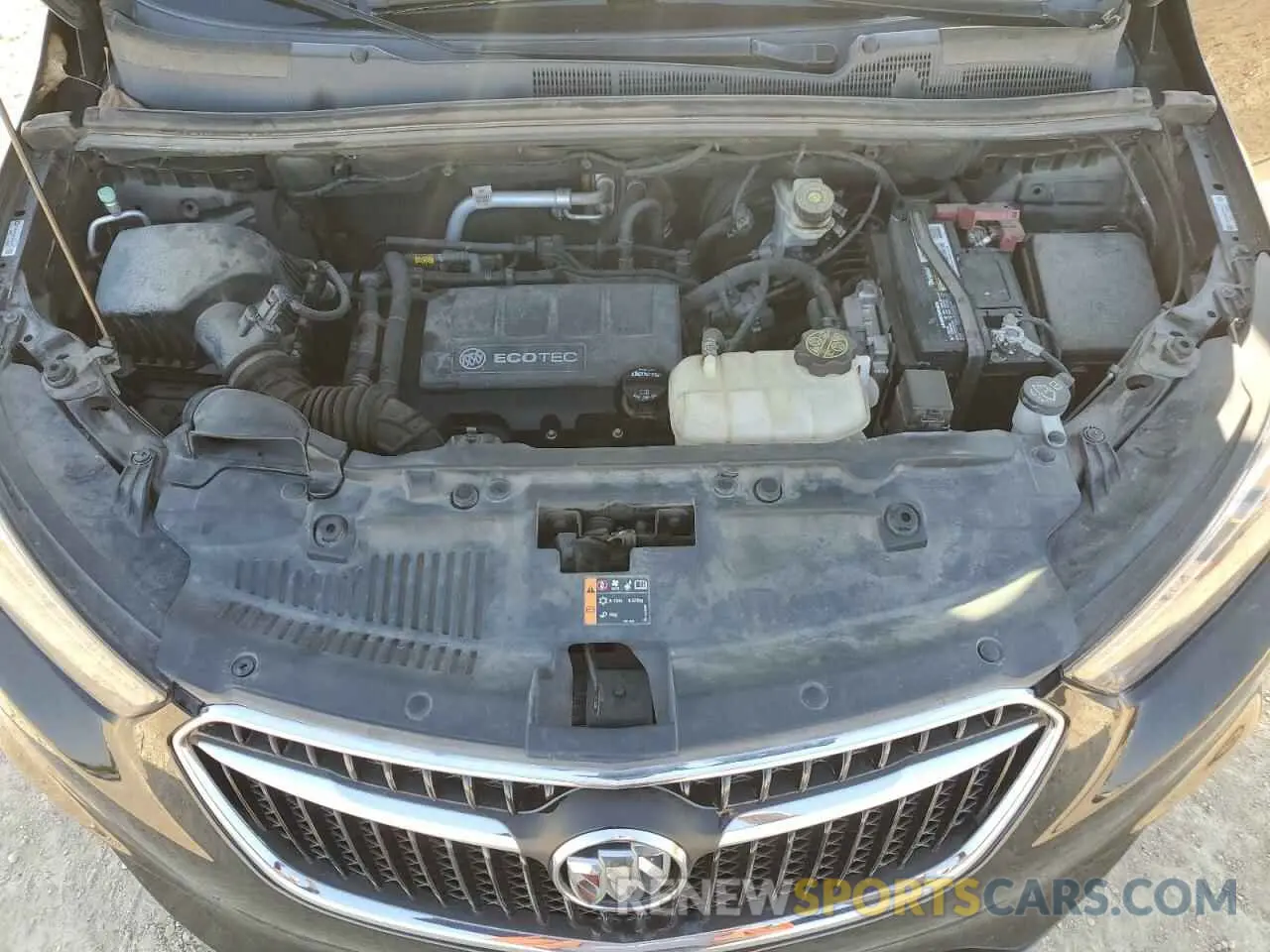 11 Фотография поврежденного автомобиля KL4CJASB4KB725147 BUICK ENCORE 2019