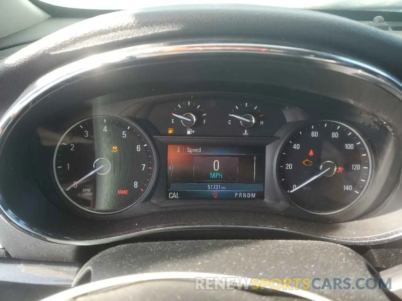 9 Фотография поврежденного автомобиля KL4CJASB4KB760612 BUICK ENCORE 2019