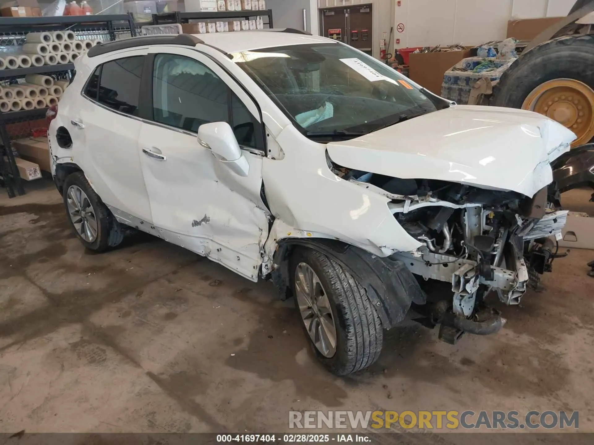 1 Фотография поврежденного автомобиля KL4CJASB4KB780973 BUICK ENCORE 2019