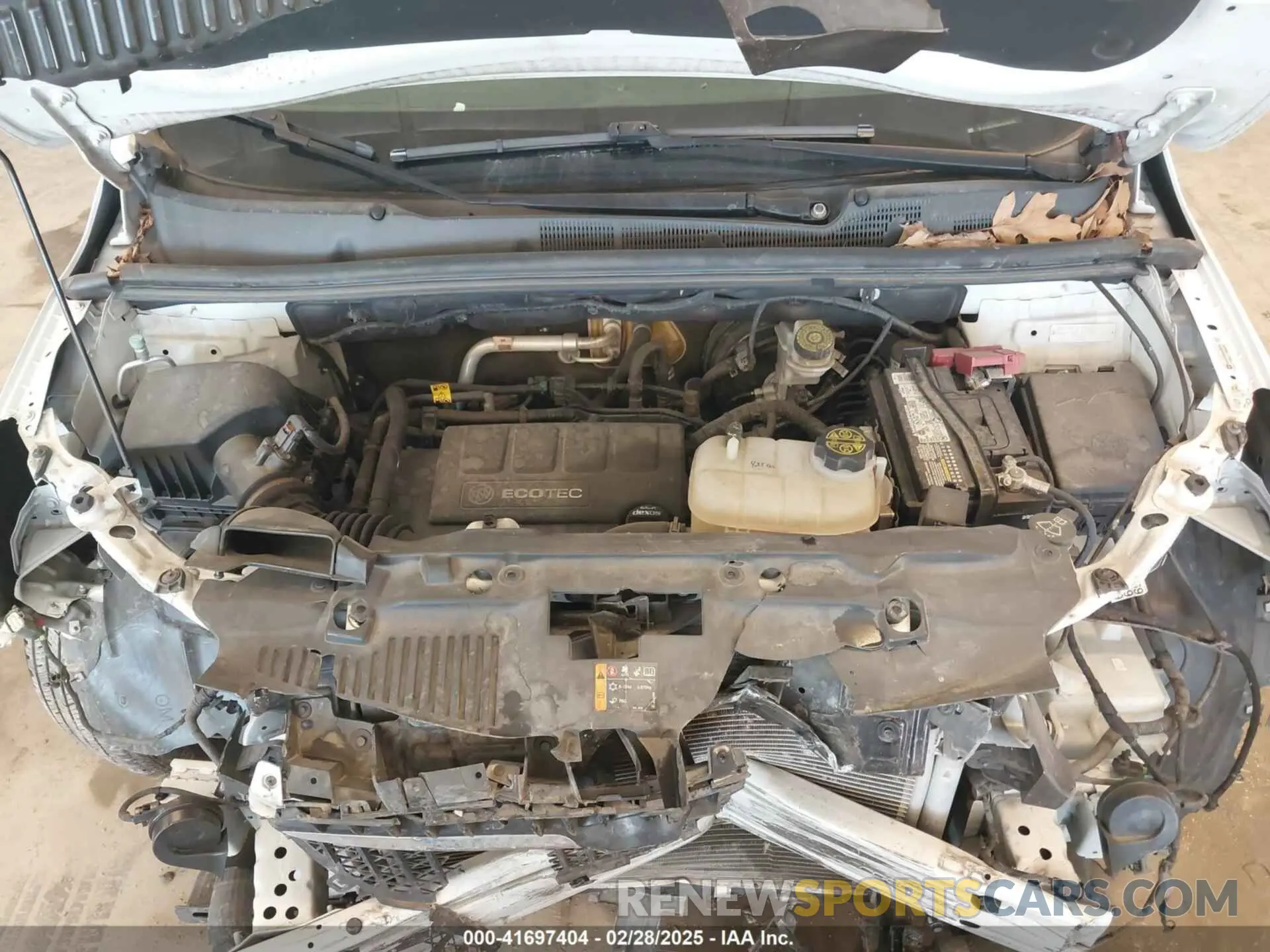 10 Фотография поврежденного автомобиля KL4CJASB4KB780973 BUICK ENCORE 2019