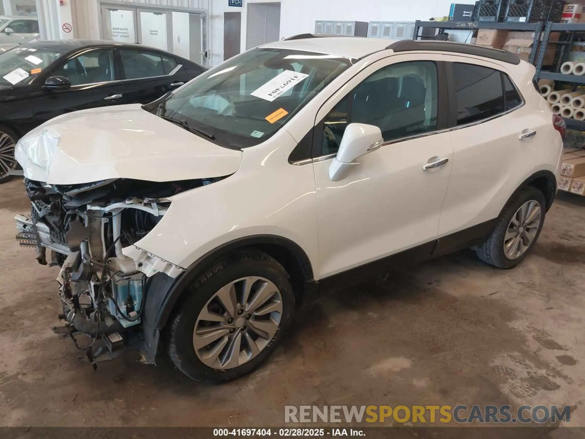 2 Фотография поврежденного автомобиля KL4CJASB4KB780973 BUICK ENCORE 2019