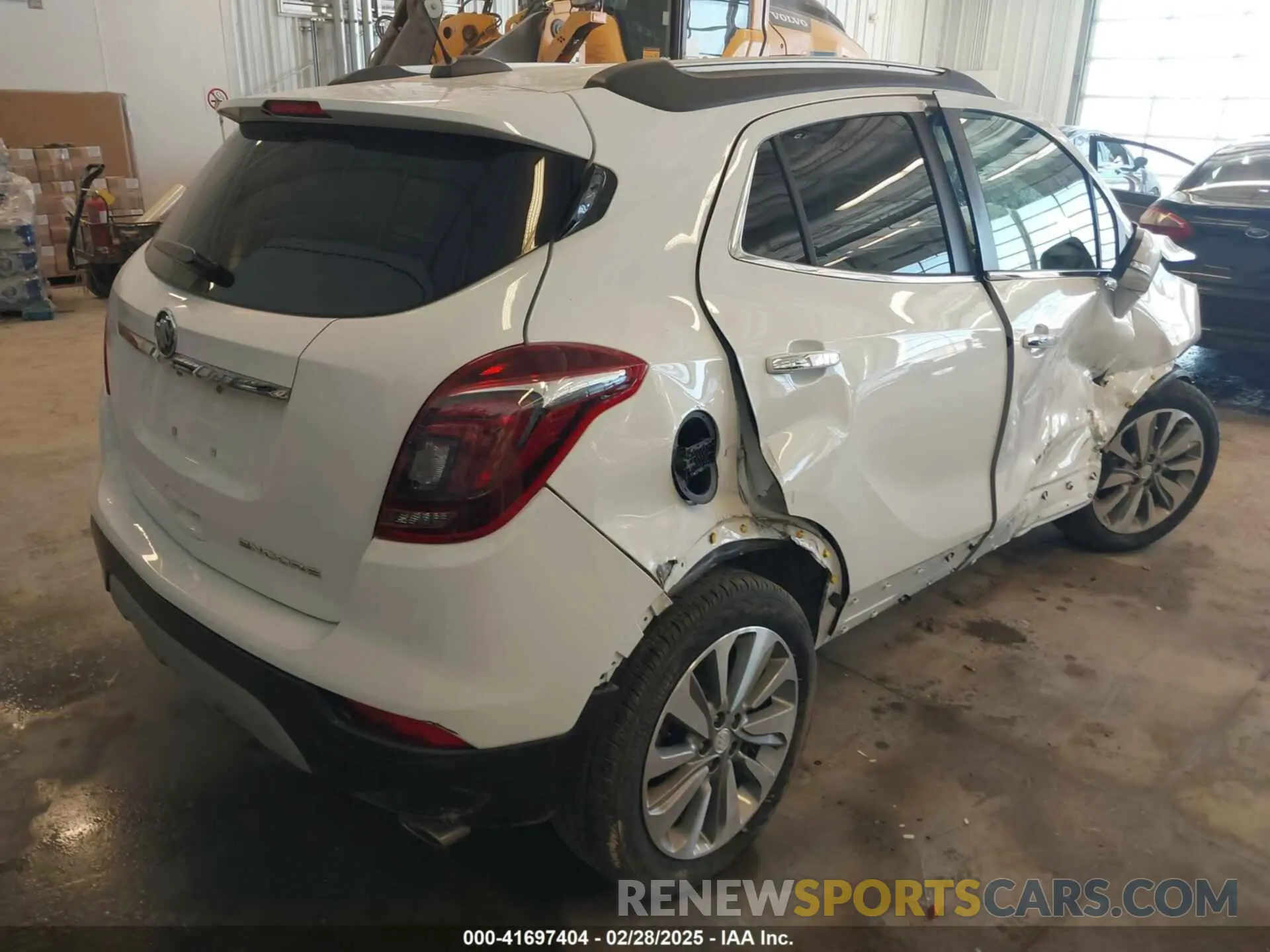 4 Фотография поврежденного автомобиля KL4CJASB4KB780973 BUICK ENCORE 2019