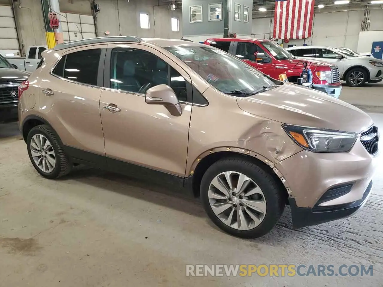 4 Photograph of a damaged car KL4CJASB4KB799586 BUICK ENCORE 2019