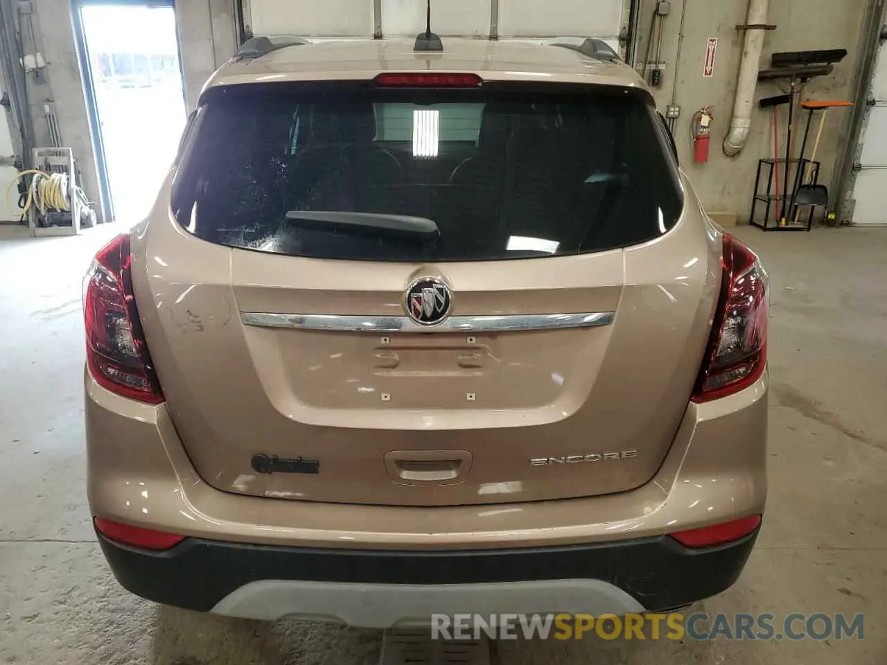 6 Photograph of a damaged car KL4CJASB4KB799586 BUICK ENCORE 2019