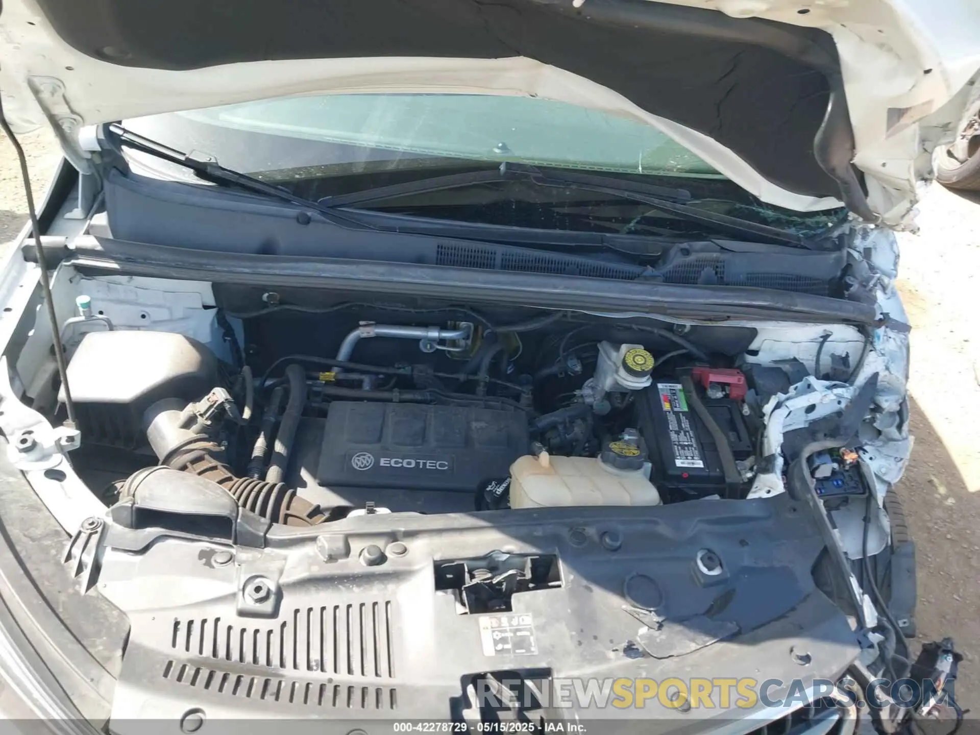 10 Фотография поврежденного автомобиля KL4CJASB4KB825233 BUICK ENCORE 2019