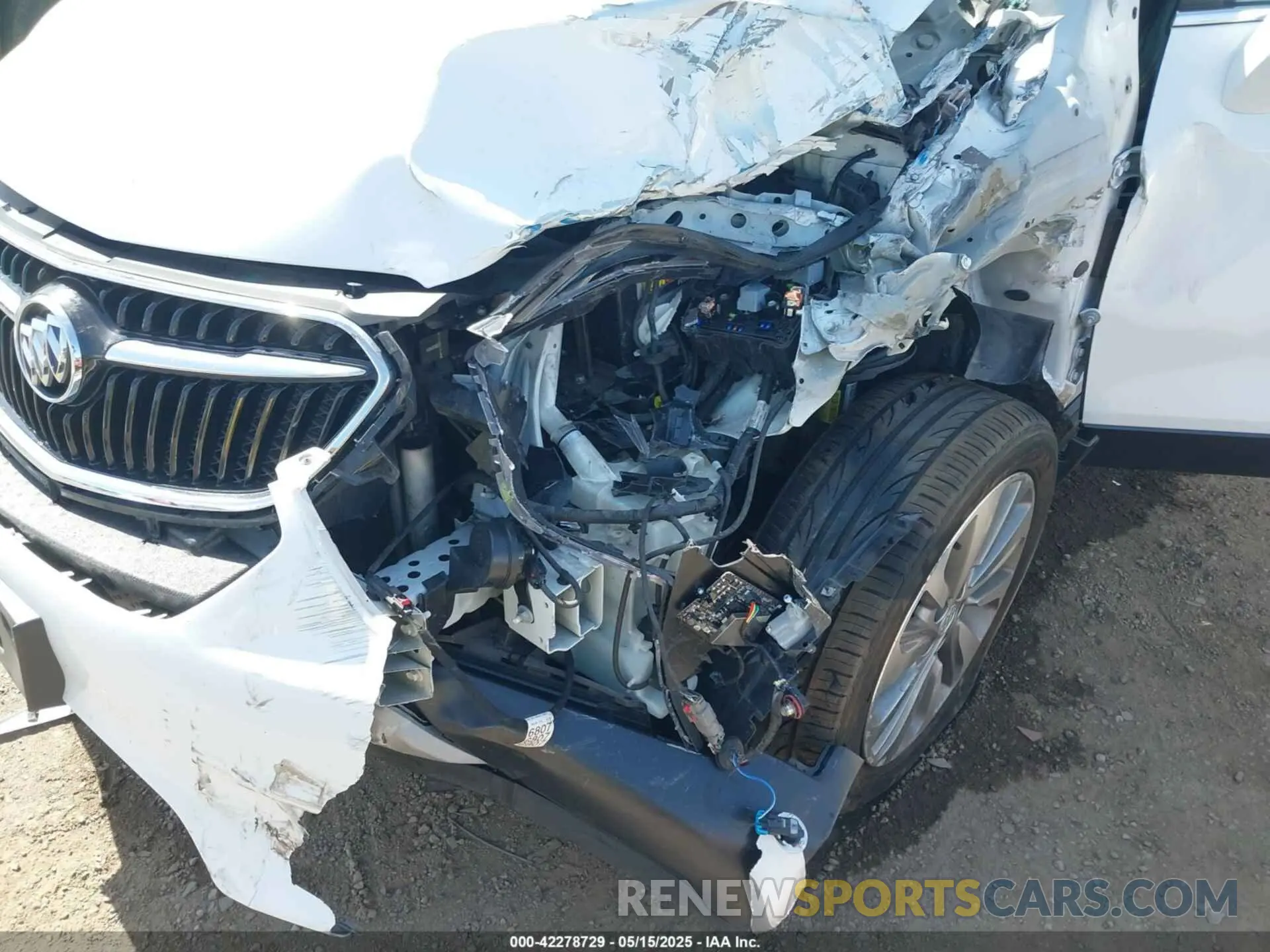 6 Фотография поврежденного автомобиля KL4CJASB4KB825233 BUICK ENCORE 2019