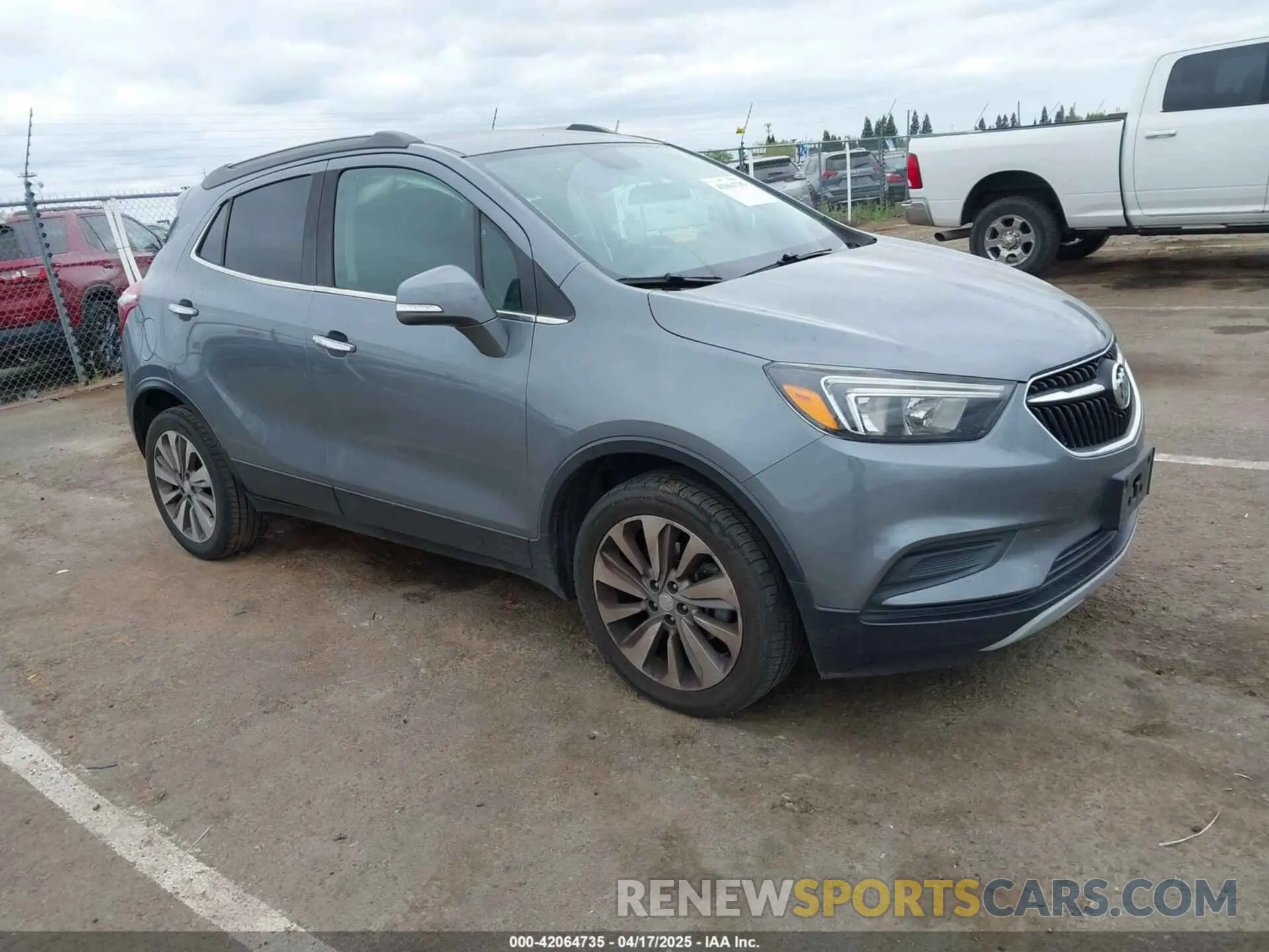1 Photograph of a damaged car KL4CJASB4KB885142 BUICK ENCORE 2019
