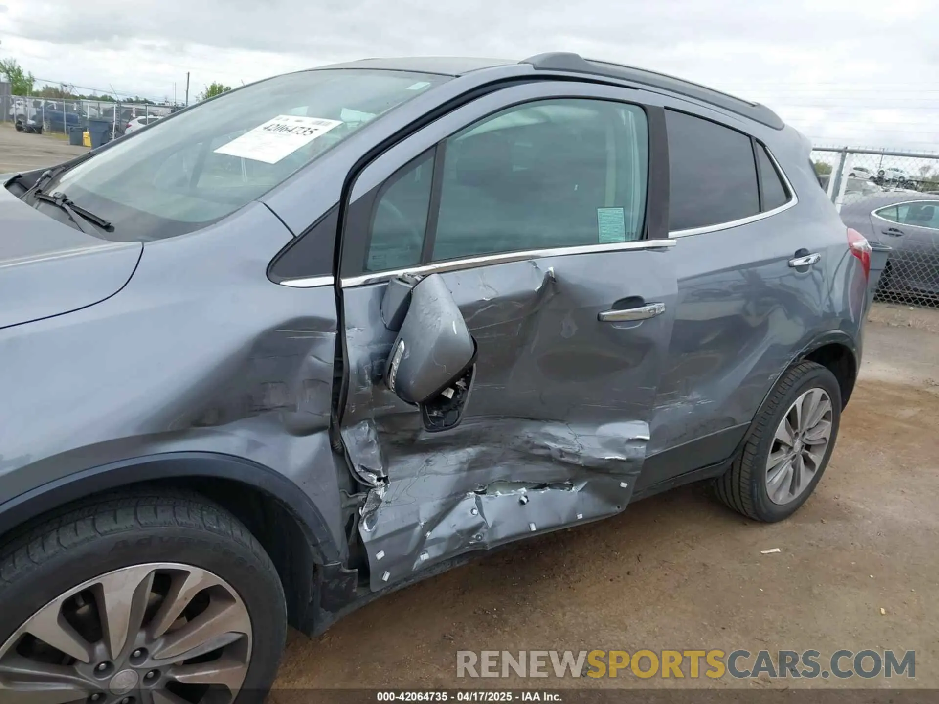 6 Photograph of a damaged car KL4CJASB4KB885142 BUICK ENCORE 2019