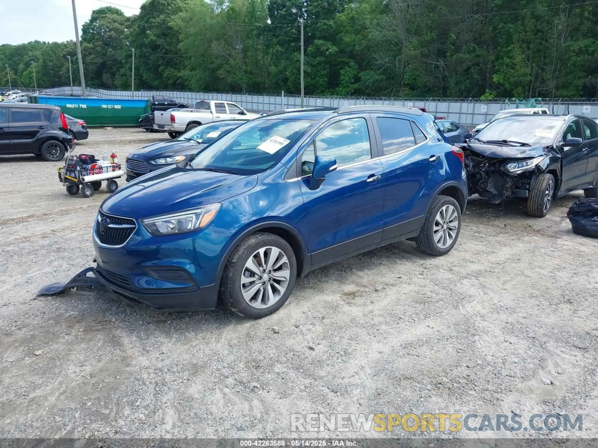 2 Photograph of a damaged car KL4CJASB4KB885206 BUICK ENCORE 2019