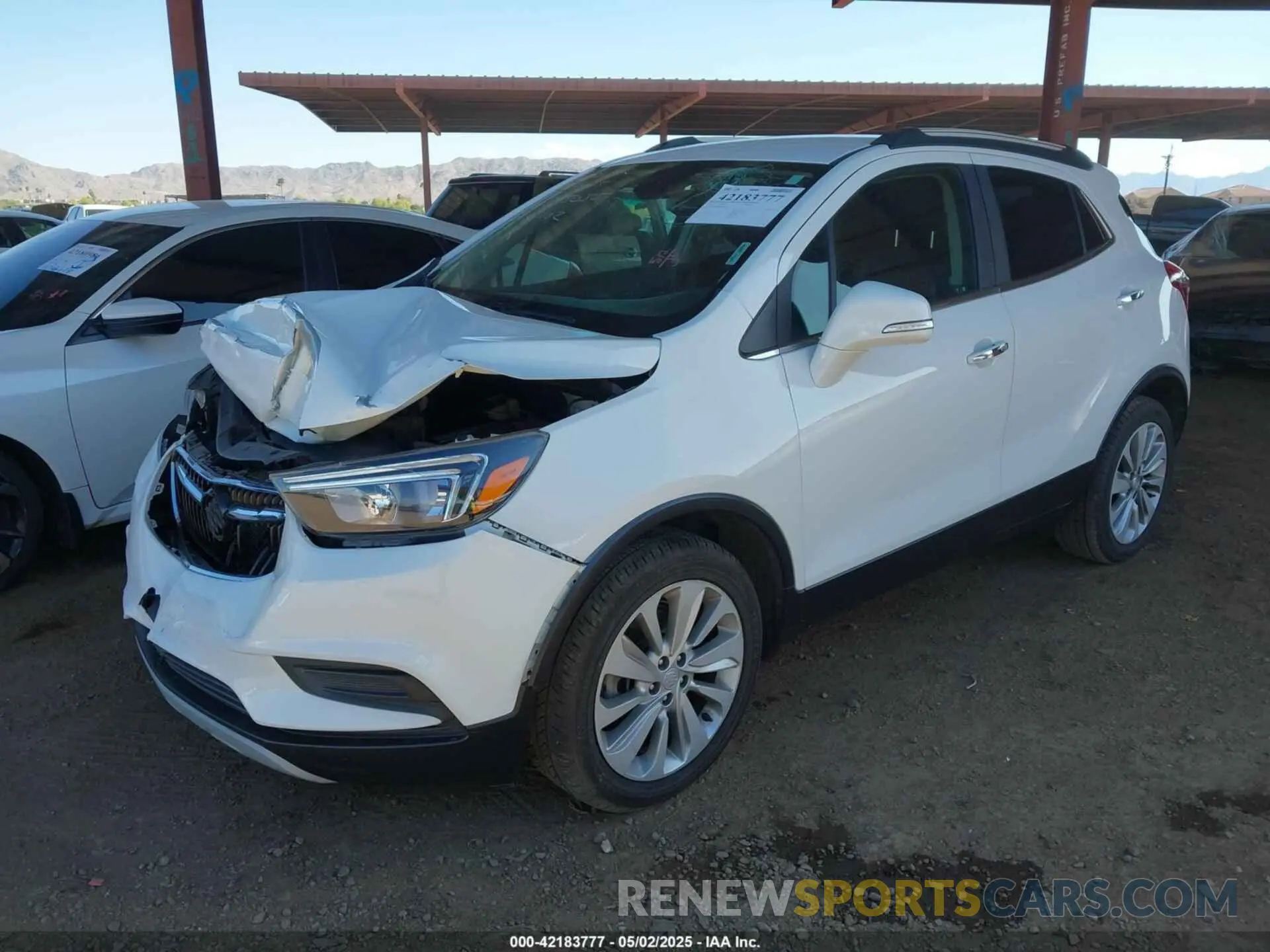 2 Photograph of a damaged car KL4CJASB4KB895055 BUICK ENCORE 2019