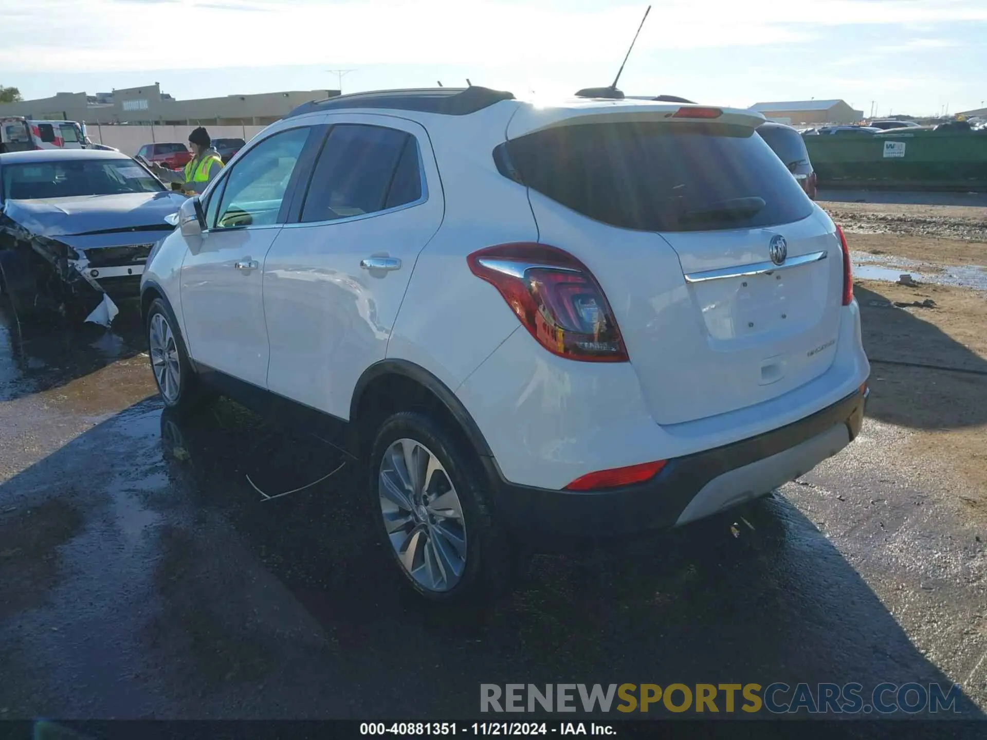 3 Photograph of a damaged car KL4CJASB4KB897596 BUICK ENCORE 2019