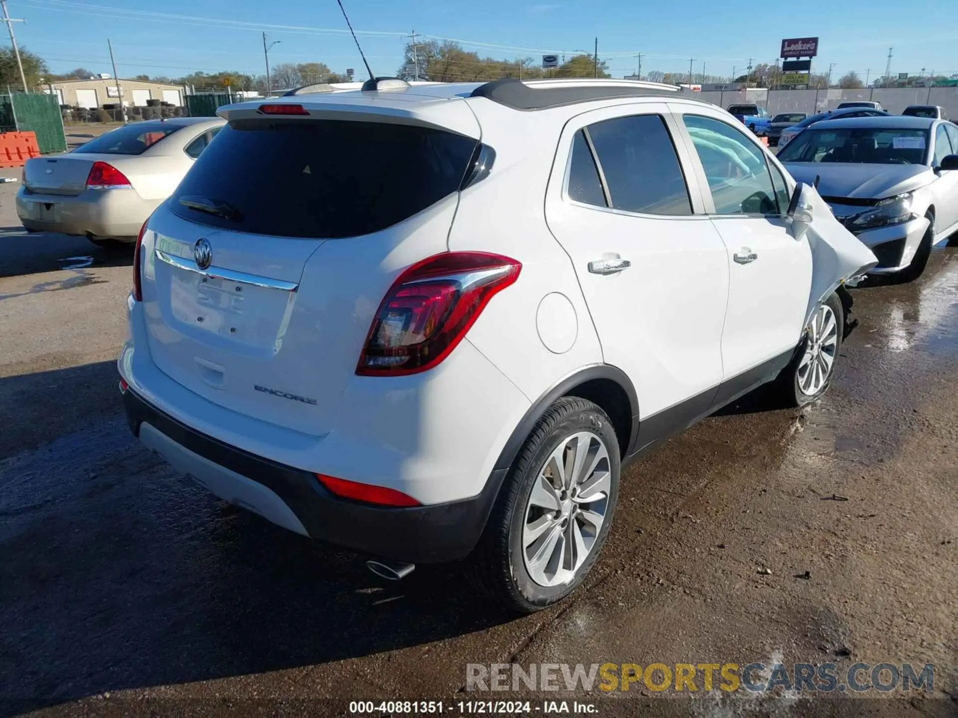4 Photograph of a damaged car KL4CJASB4KB897596 BUICK ENCORE 2019