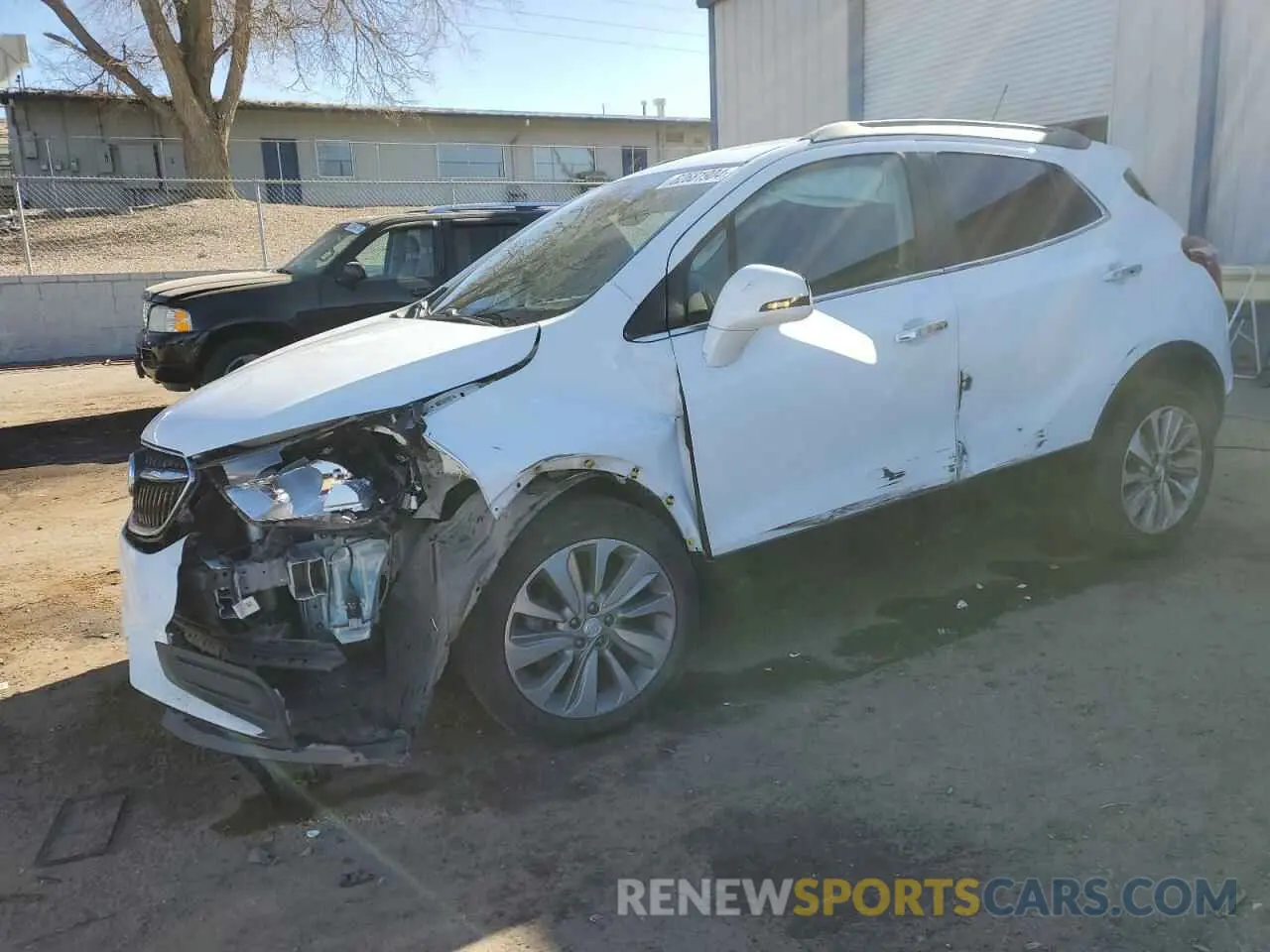 1 Фотография поврежденного автомобиля KL4CJASB4KB907995 BUICK ENCORE 2019