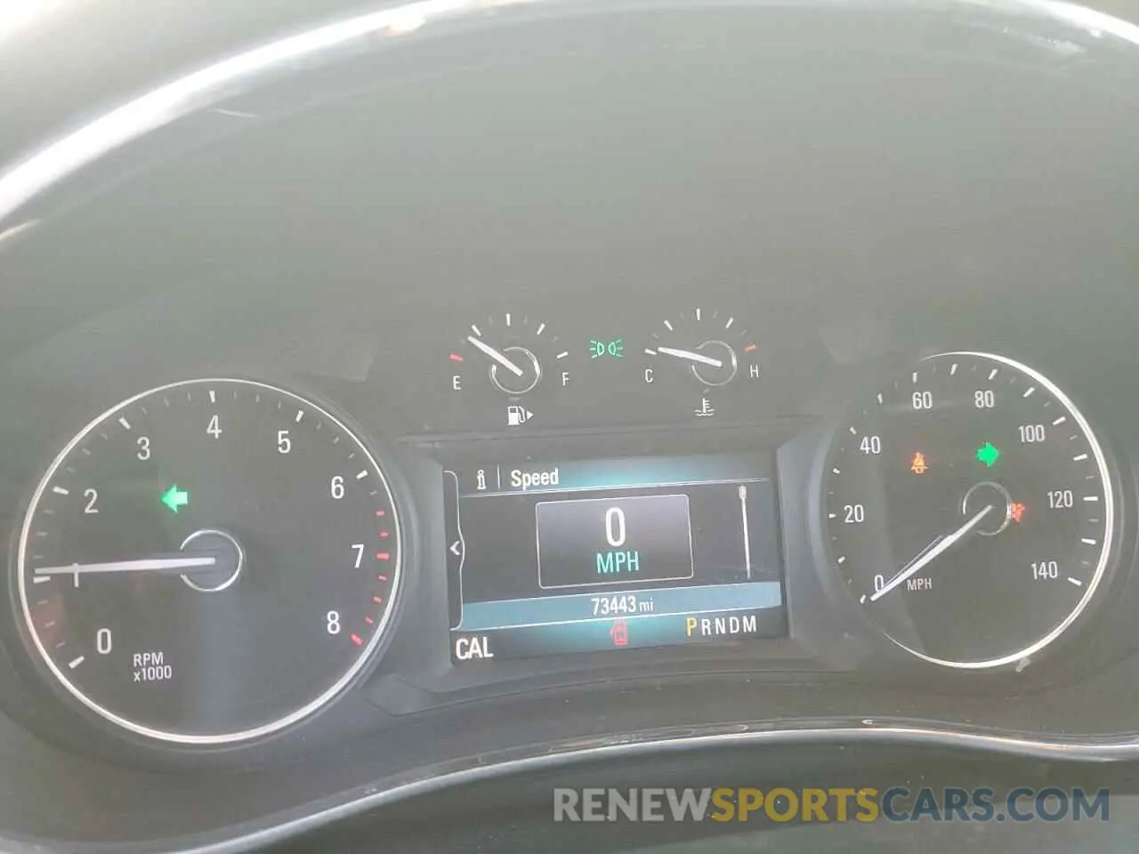 9 Фотография поврежденного автомобиля KL4CJASB4KB907995 BUICK ENCORE 2019