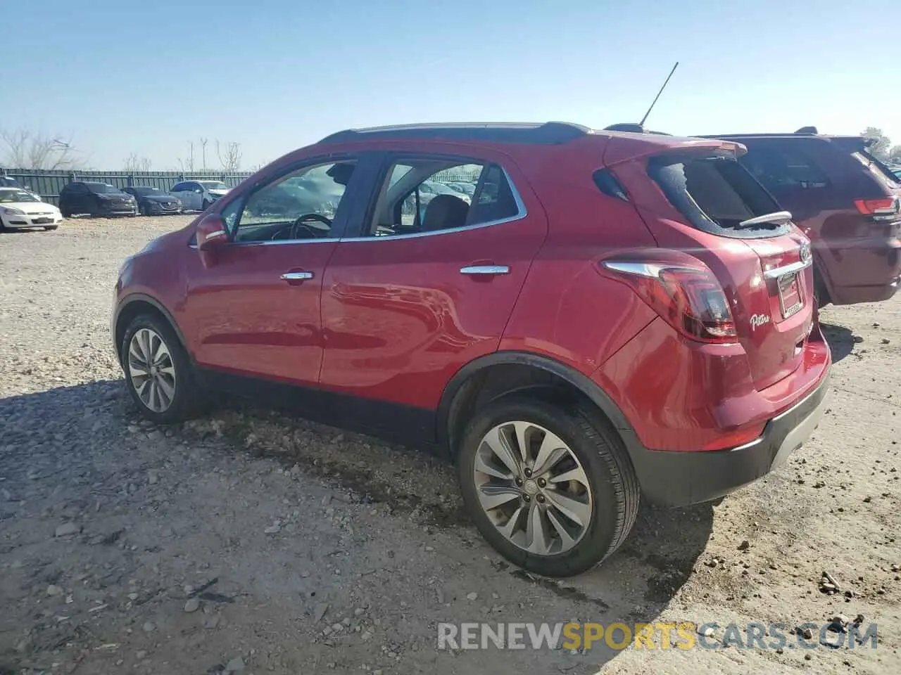 2 Фотография поврежденного автомобиля KL4CJASB4KB958428 BUICK ENCORE 2019