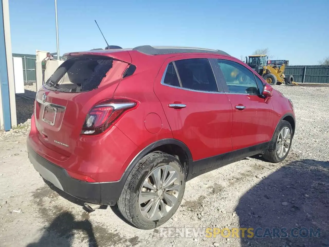 3 Фотография поврежденного автомобиля KL4CJASB4KB958428 BUICK ENCORE 2019