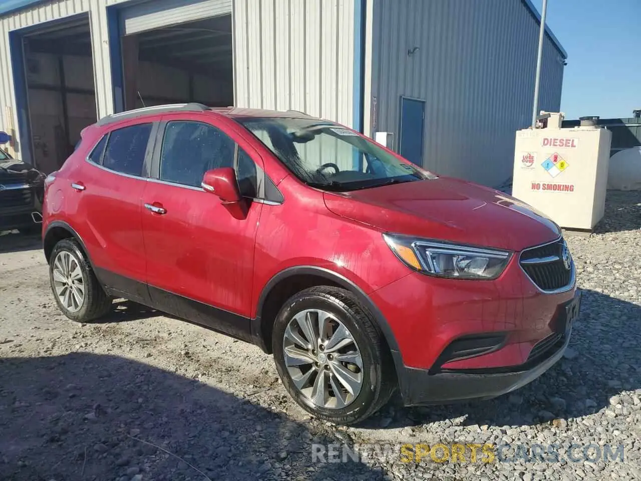 4 Фотография поврежденного автомобиля KL4CJASB4KB958428 BUICK ENCORE 2019