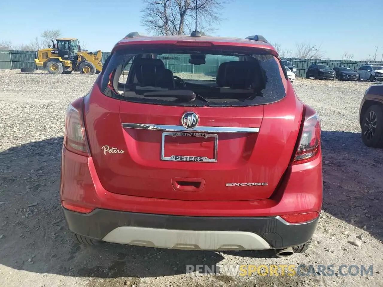 6 Фотография поврежденного автомобиля KL4CJASB4KB958428 BUICK ENCORE 2019