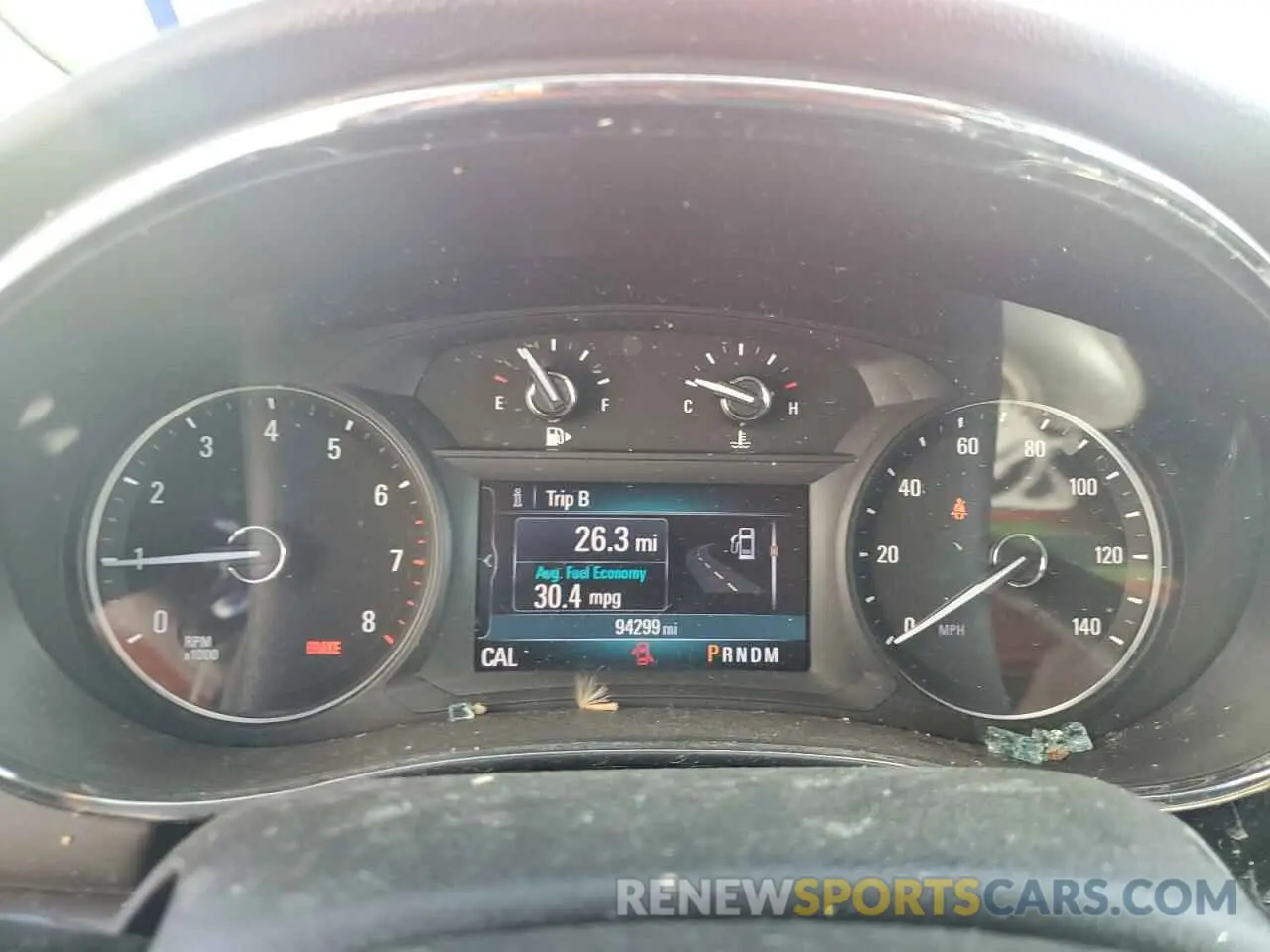 9 Фотография поврежденного автомобиля KL4CJASB4KB958428 BUICK ENCORE 2019