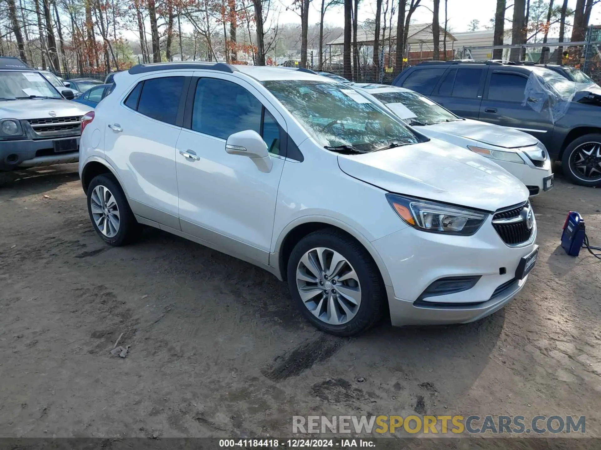 1 Фотография поврежденного автомобиля KL4CJASB5KB710334 BUICK ENCORE 2019