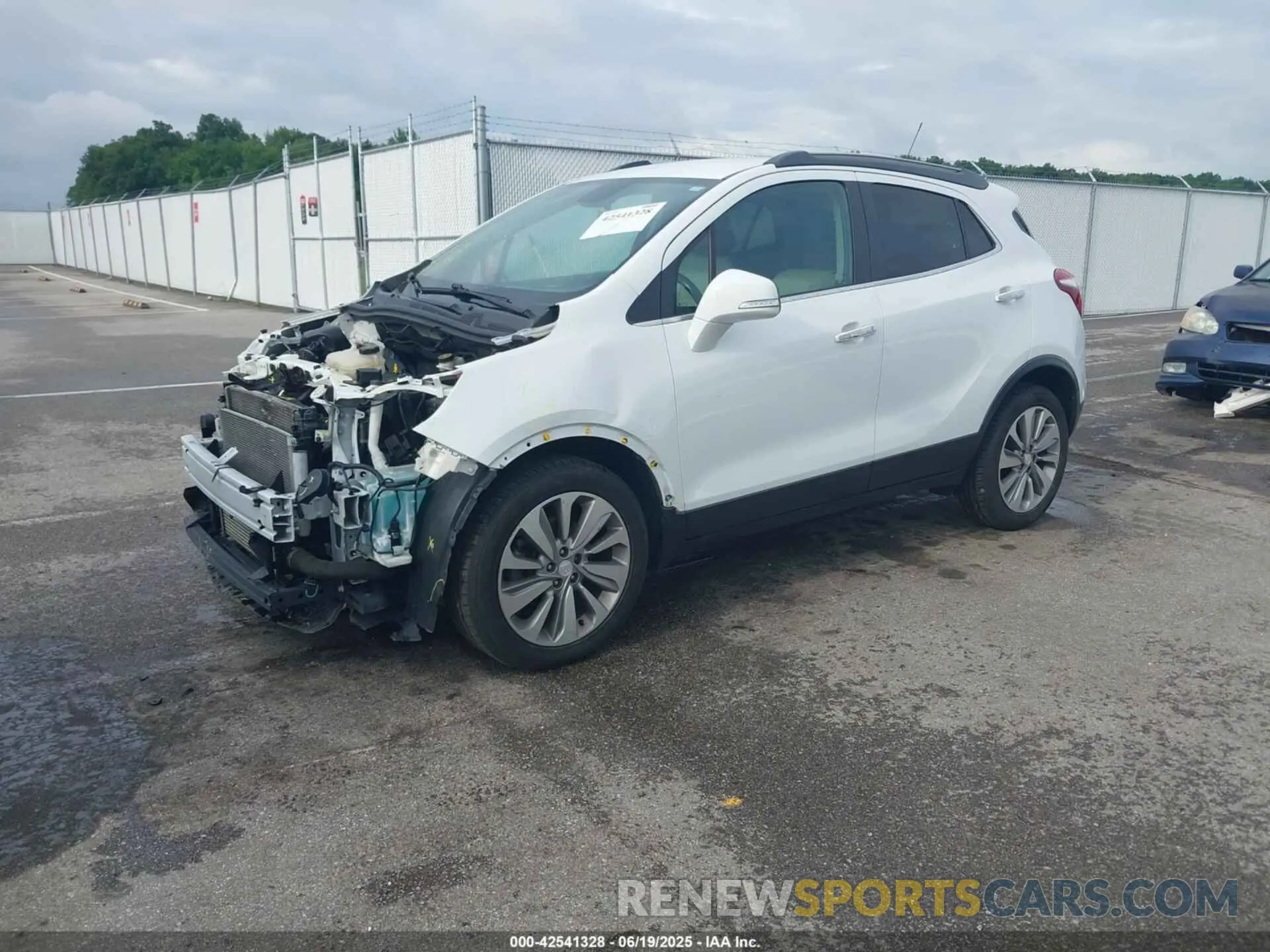 2 Photograph of a damaged car KL4CJASB5KB764412 BUICK ENCORE 2019