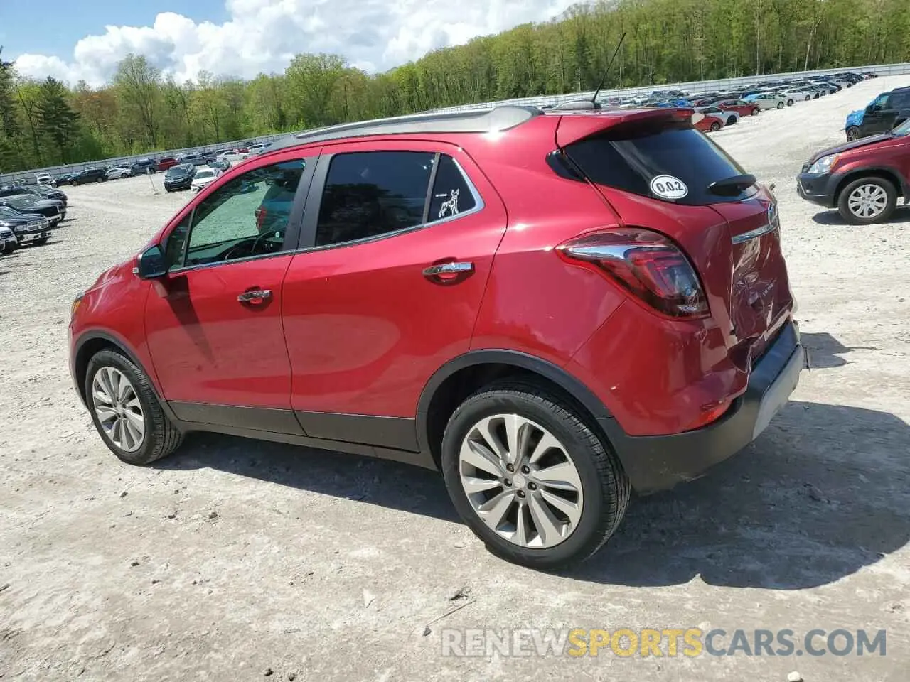 2 Photograph of a damaged car KL4CJASB5KB771635 BUICK ENCORE 2019