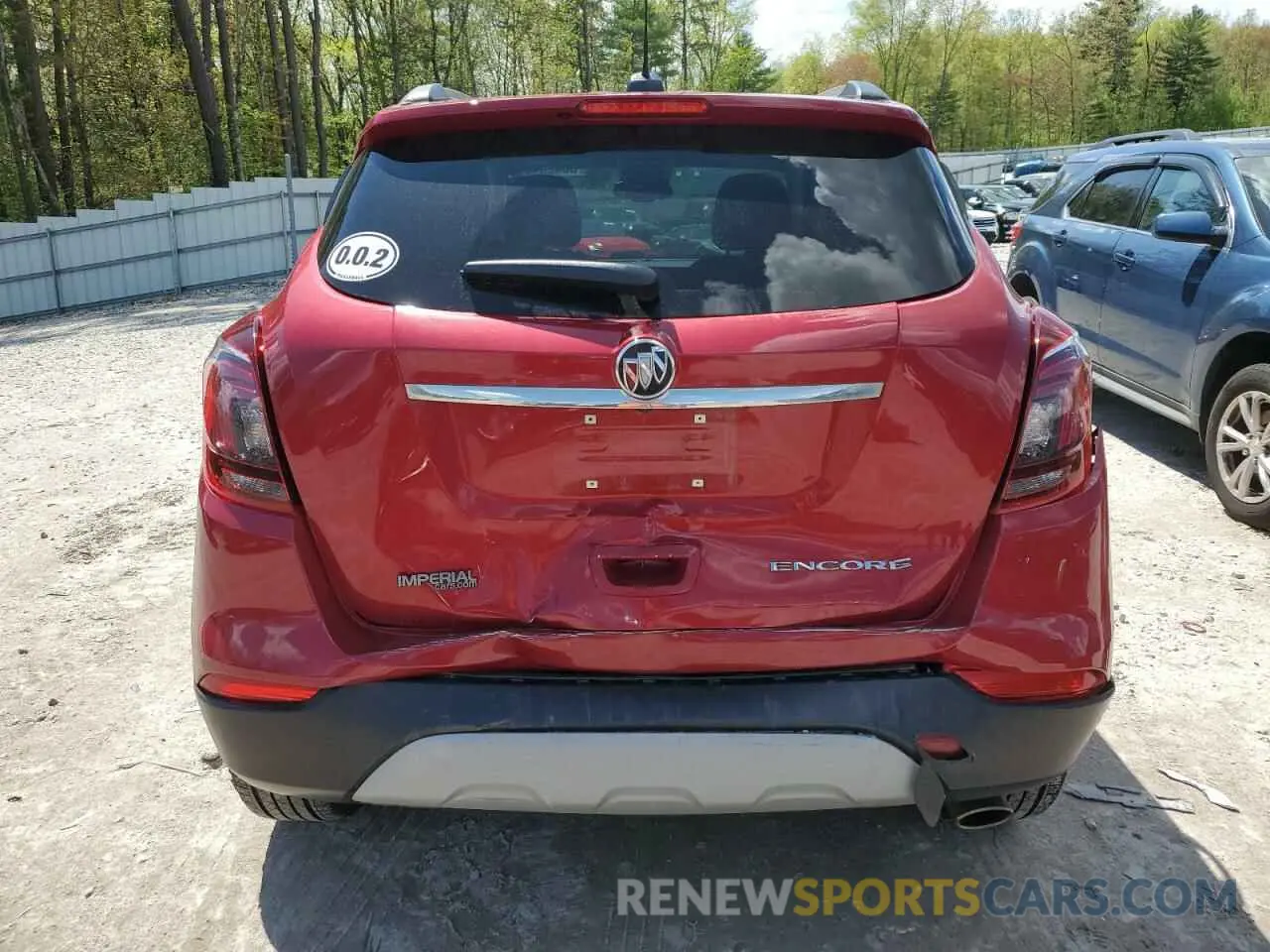 6 Photograph of a damaged car KL4CJASB5KB771635 BUICK ENCORE 2019