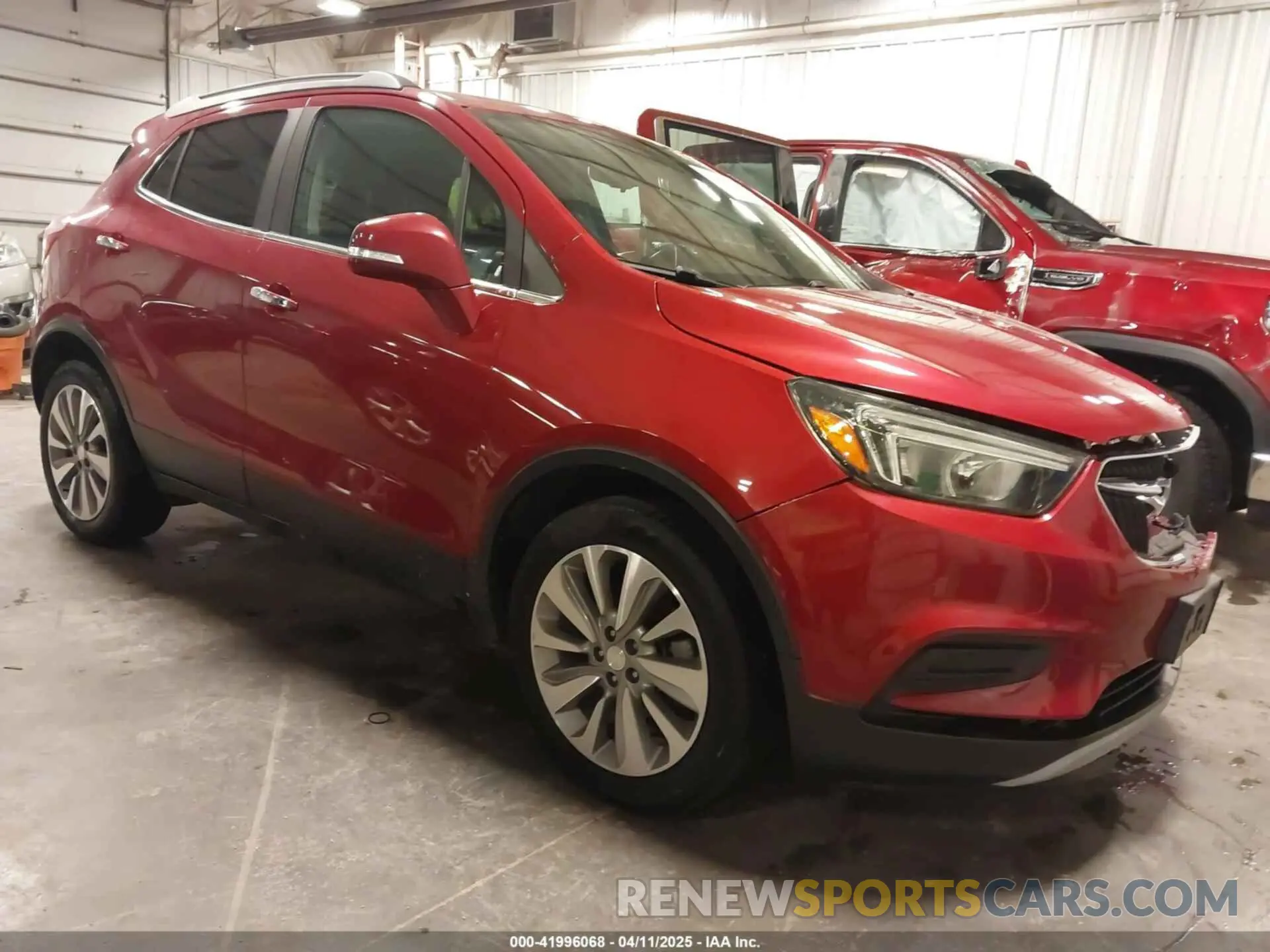 1 Фотография поврежденного автомобиля KL4CJASB5KB790637 BUICK ENCORE 2019