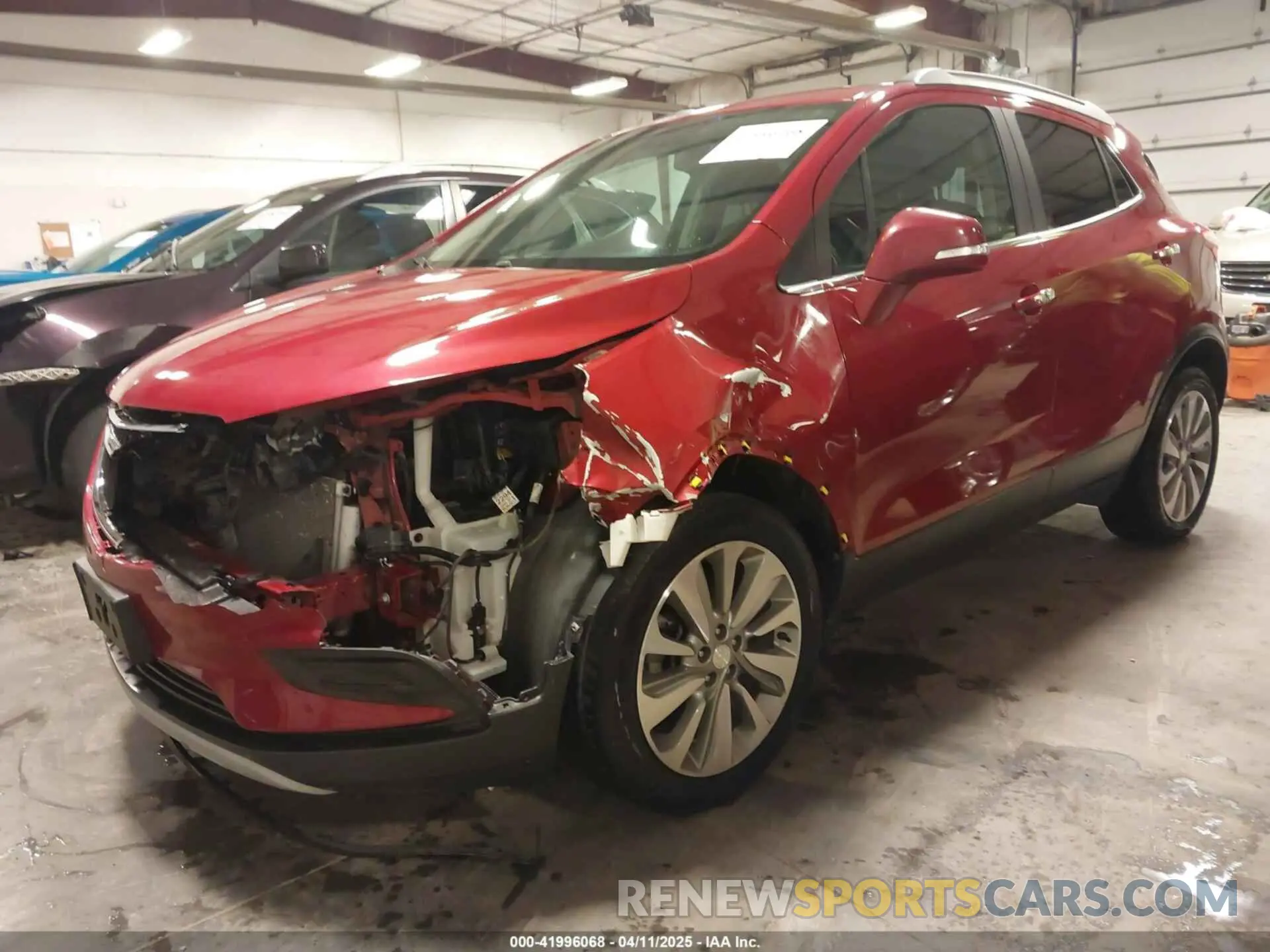 2 Фотография поврежденного автомобиля KL4CJASB5KB790637 BUICK ENCORE 2019