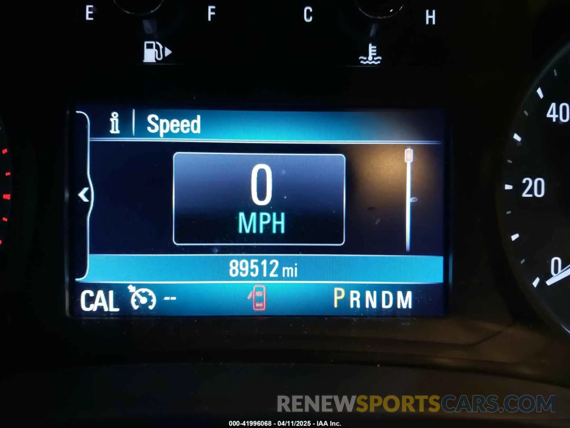 7 Фотография поврежденного автомобиля KL4CJASB5KB790637 BUICK ENCORE 2019