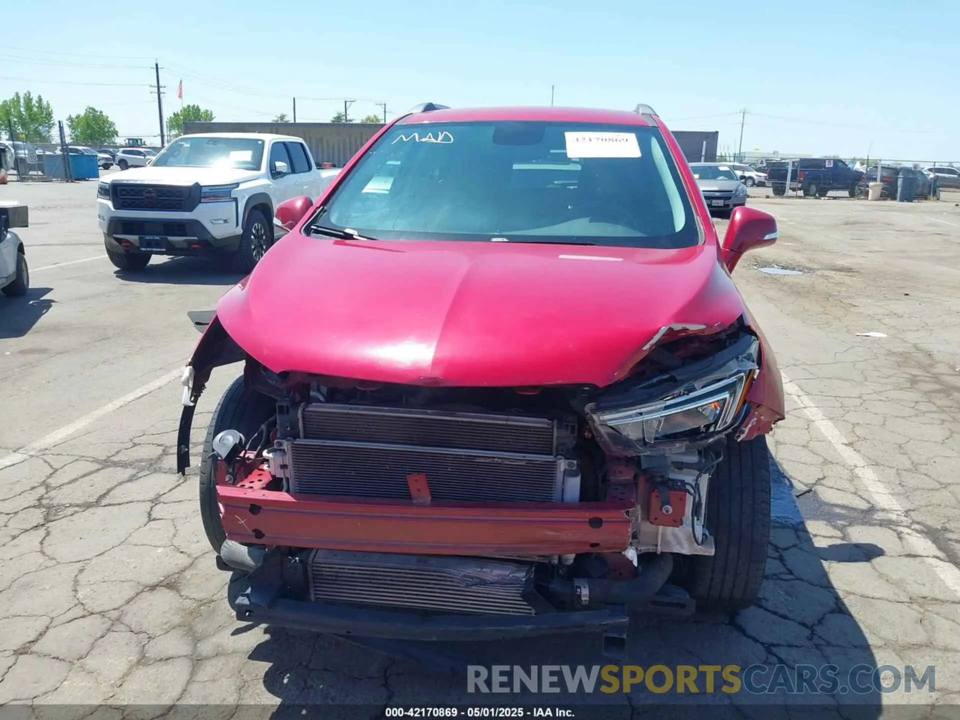 12 Фотография поврежденного автомобиля KL4CJASB5KB837813 BUICK ENCORE 2019