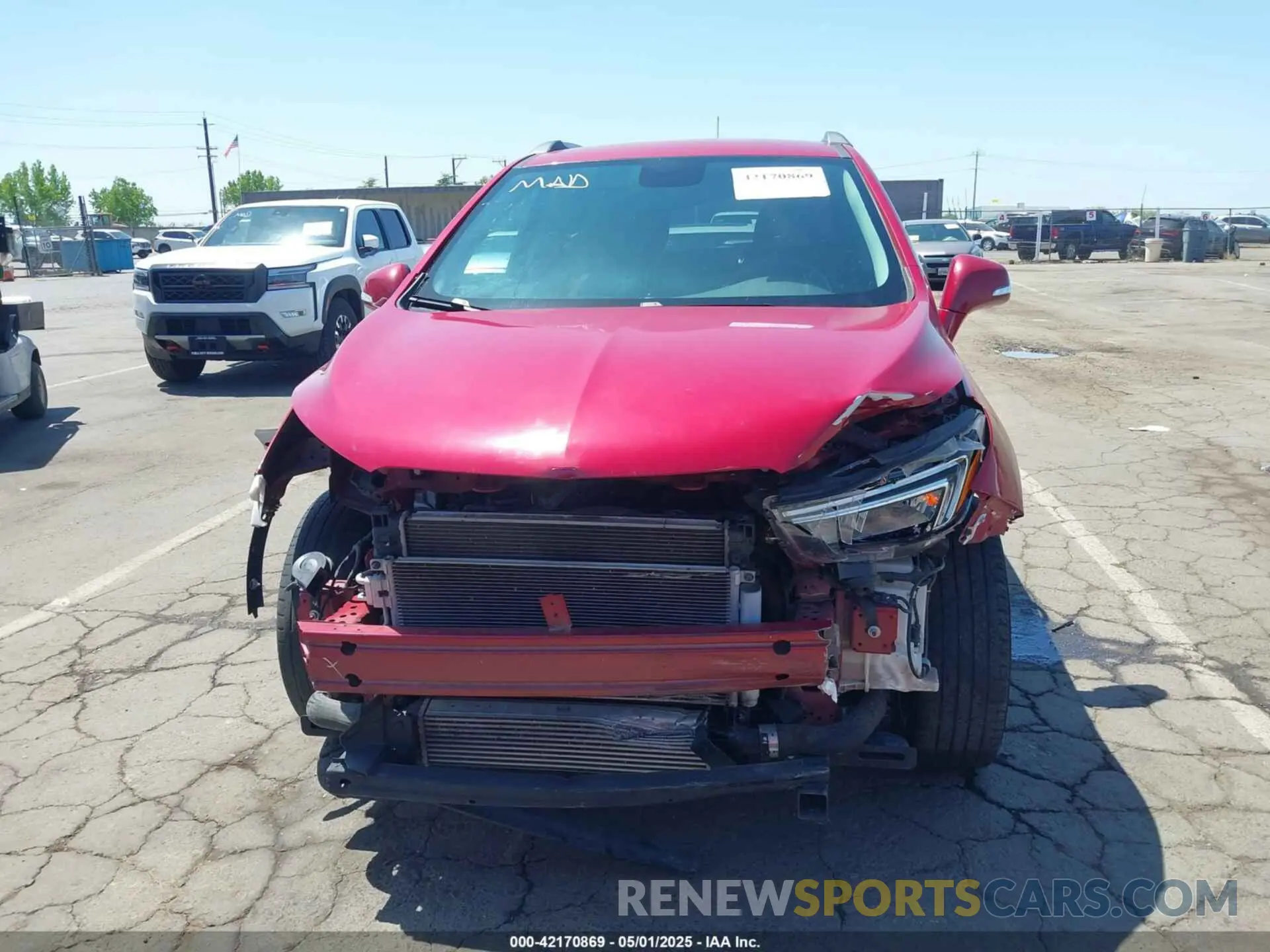 6 Фотография поврежденного автомобиля KL4CJASB5KB837813 BUICK ENCORE 2019