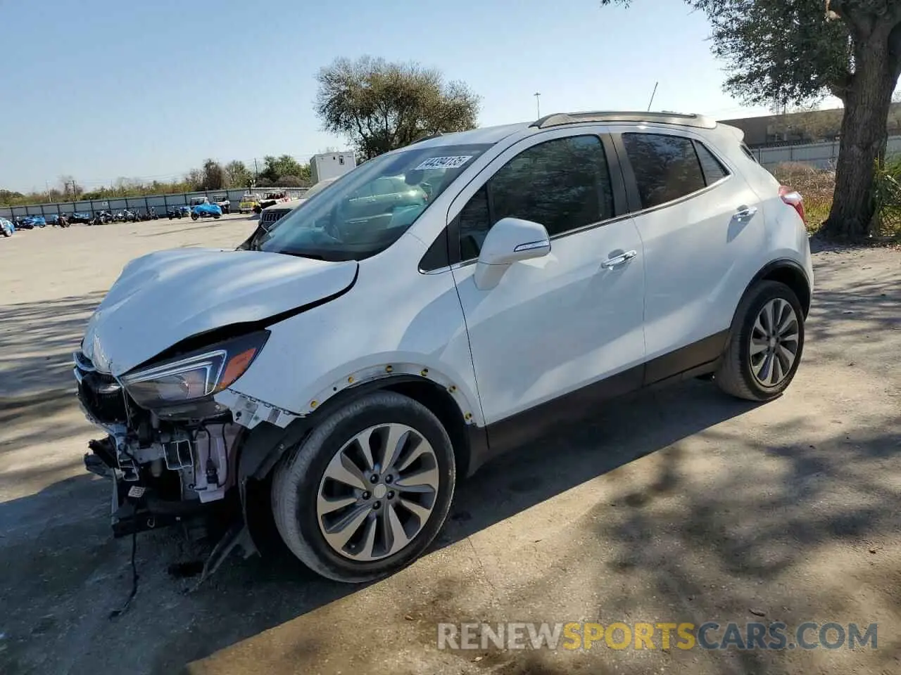 1 Фотография поврежденного автомобиля KL4CJASB5KB861478 BUICK ENCORE 2019