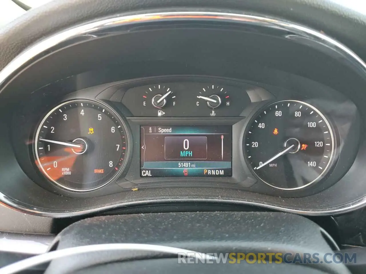 9 Фотография поврежденного автомобиля KL4CJASB5KB861478 BUICK ENCORE 2019