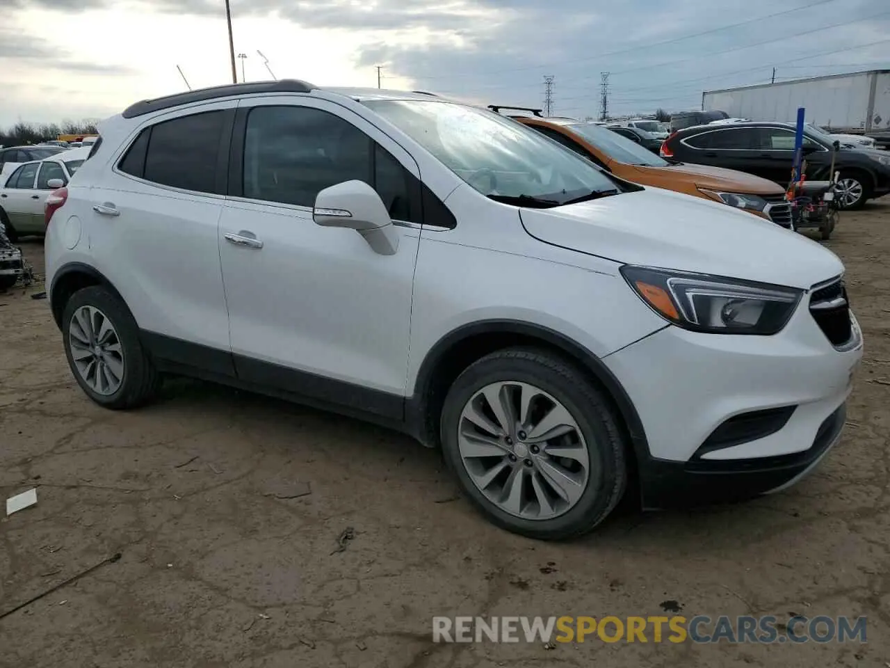 4 Photograph of a damaged car KL4CJASB5KB868110 BUICK ENCORE 2019