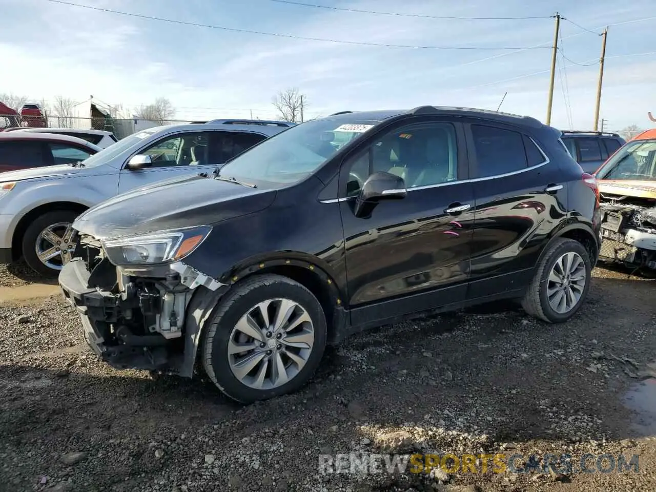 1 Photograph of a damaged car KL4CJASB5KB909464 BUICK ENCORE 2019