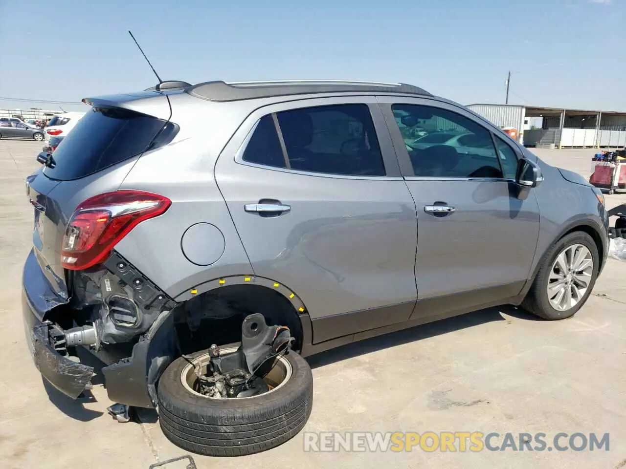 3 Photograph of a damaged car KL4CJASB5KB913109 BUICK ENCORE 2019