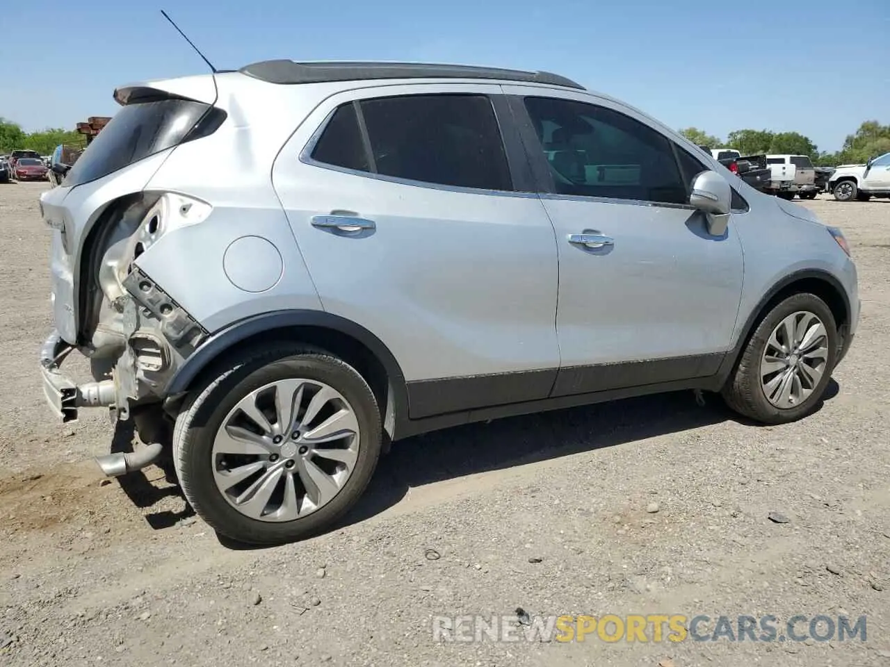 3 Фотография поврежденного автомобиля KL4CJASB5KB939578 BUICK ENCORE 2019