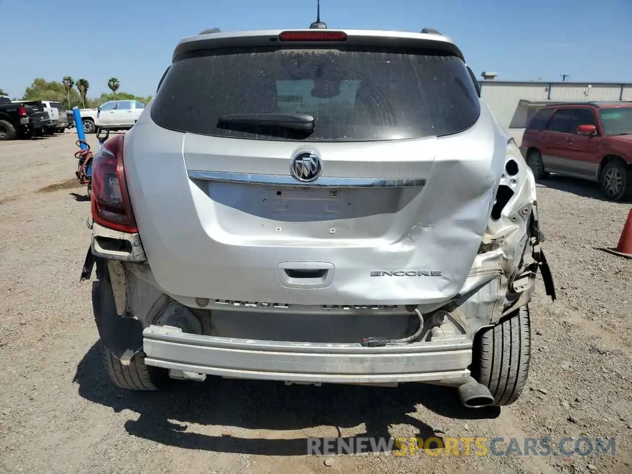 6 Фотография поврежденного автомобиля KL4CJASB5KB939578 BUICK ENCORE 2019