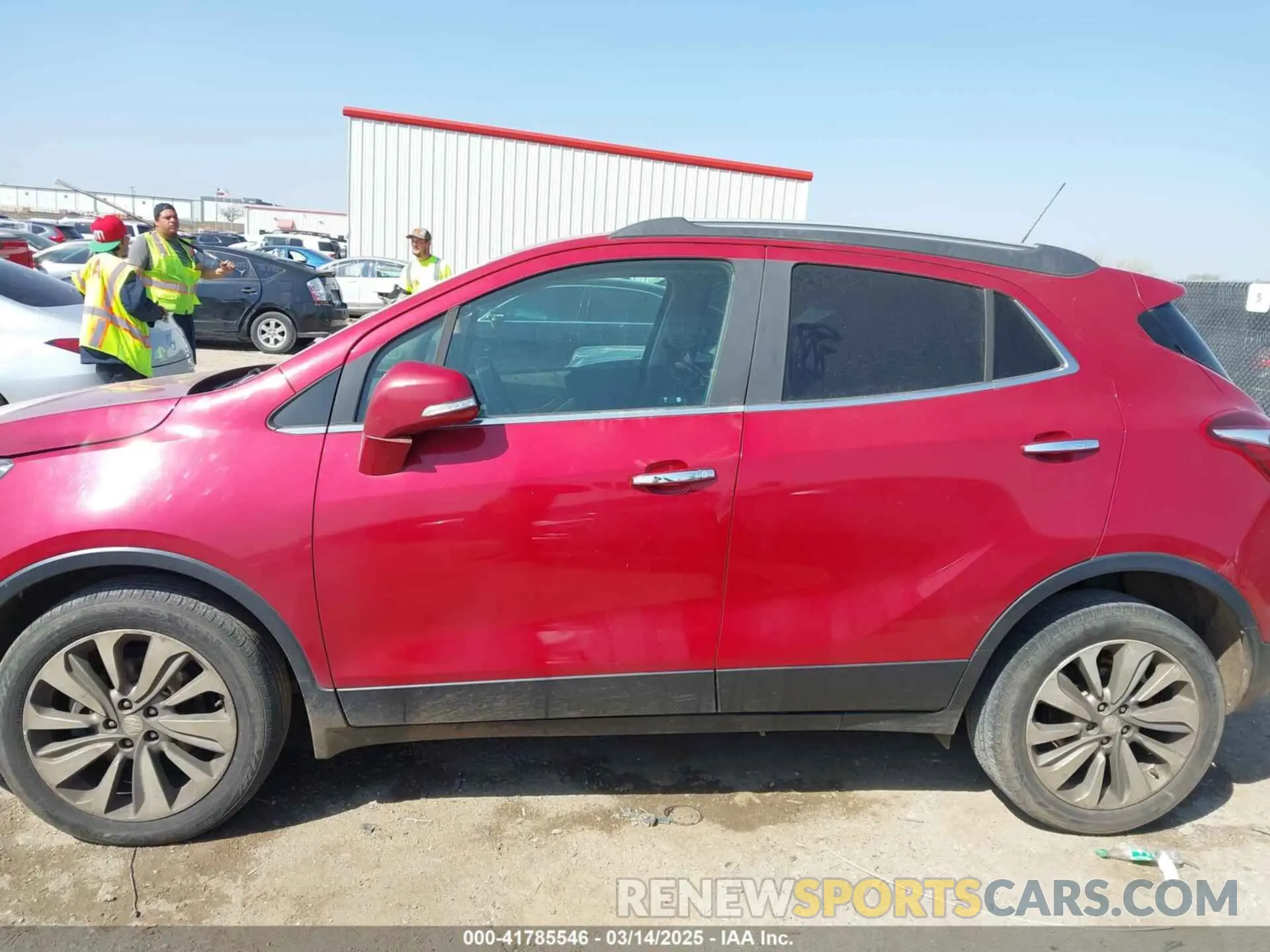 14 Фотография поврежденного автомобиля KL4CJASB6KB728714 BUICK ENCORE 2019