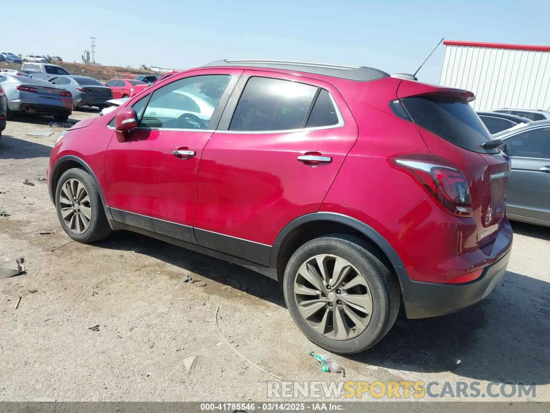 3 Фотография поврежденного автомобиля KL4CJASB6KB728714 BUICK ENCORE 2019