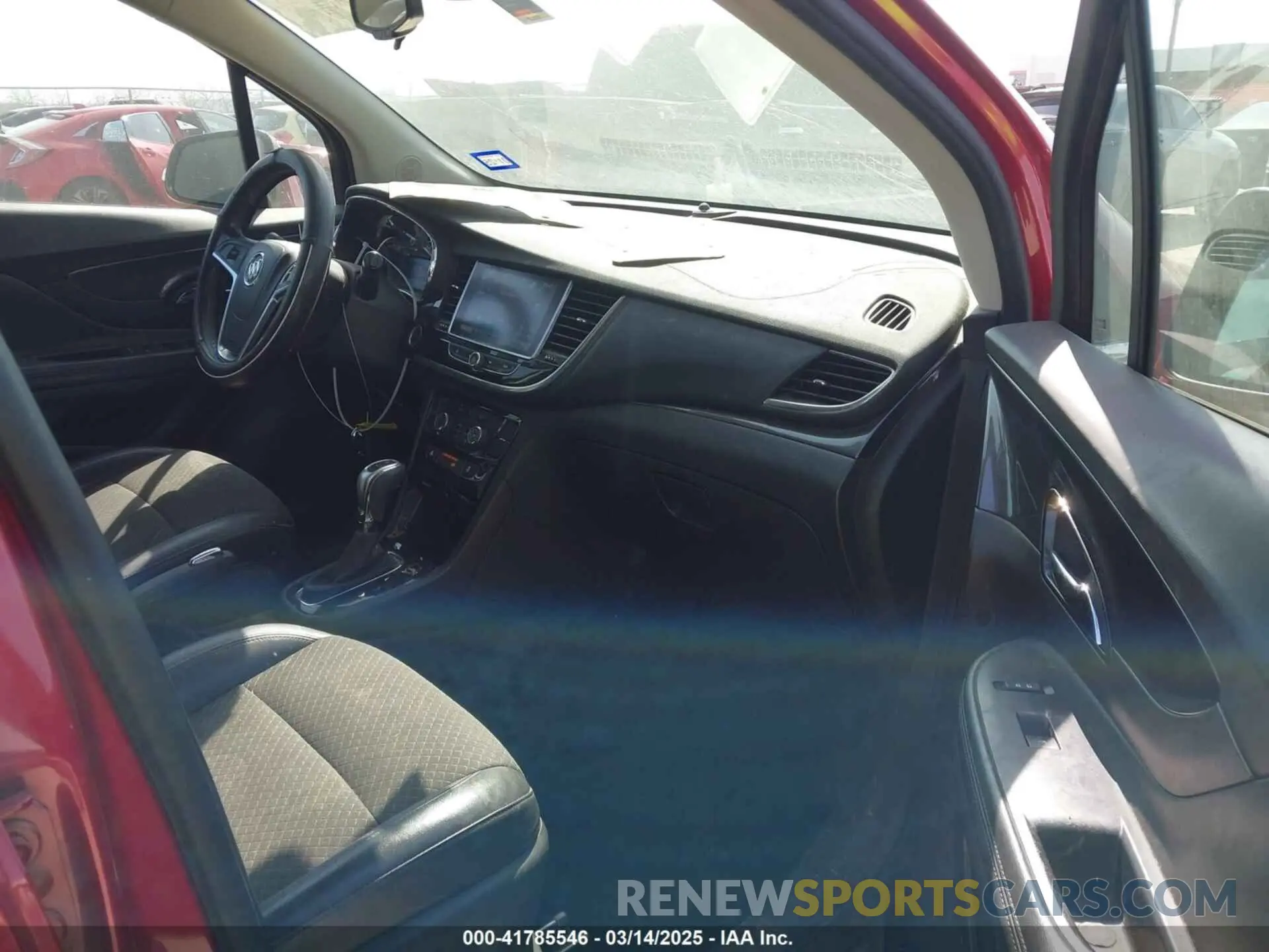 5 Фотография поврежденного автомобиля KL4CJASB6KB728714 BUICK ENCORE 2019