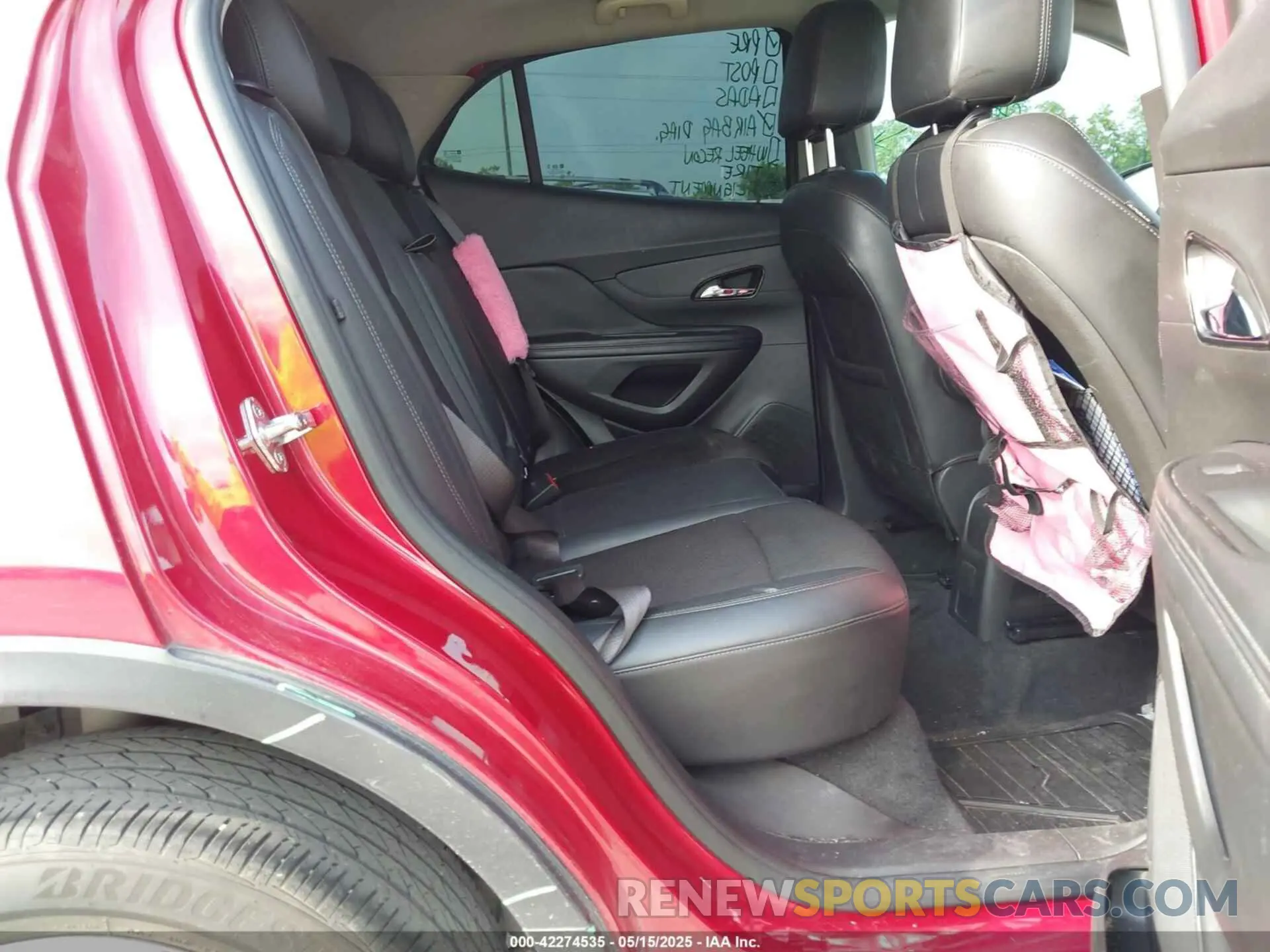 8 Фотография поврежденного автомобиля KL4CJASB6KB731435 BUICK ENCORE 2019